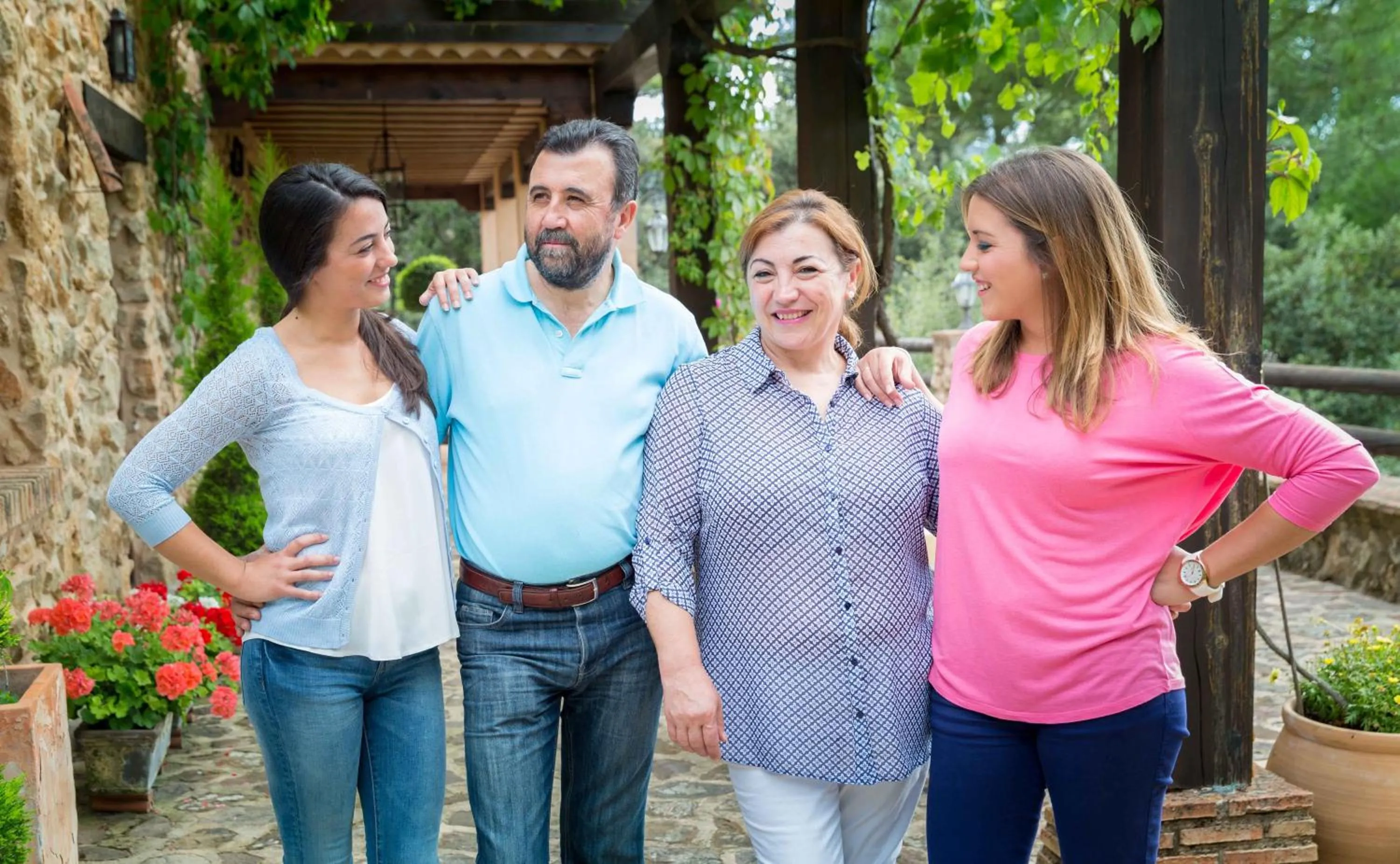 Staff in Hotel de Montaña Cueva Ahumada