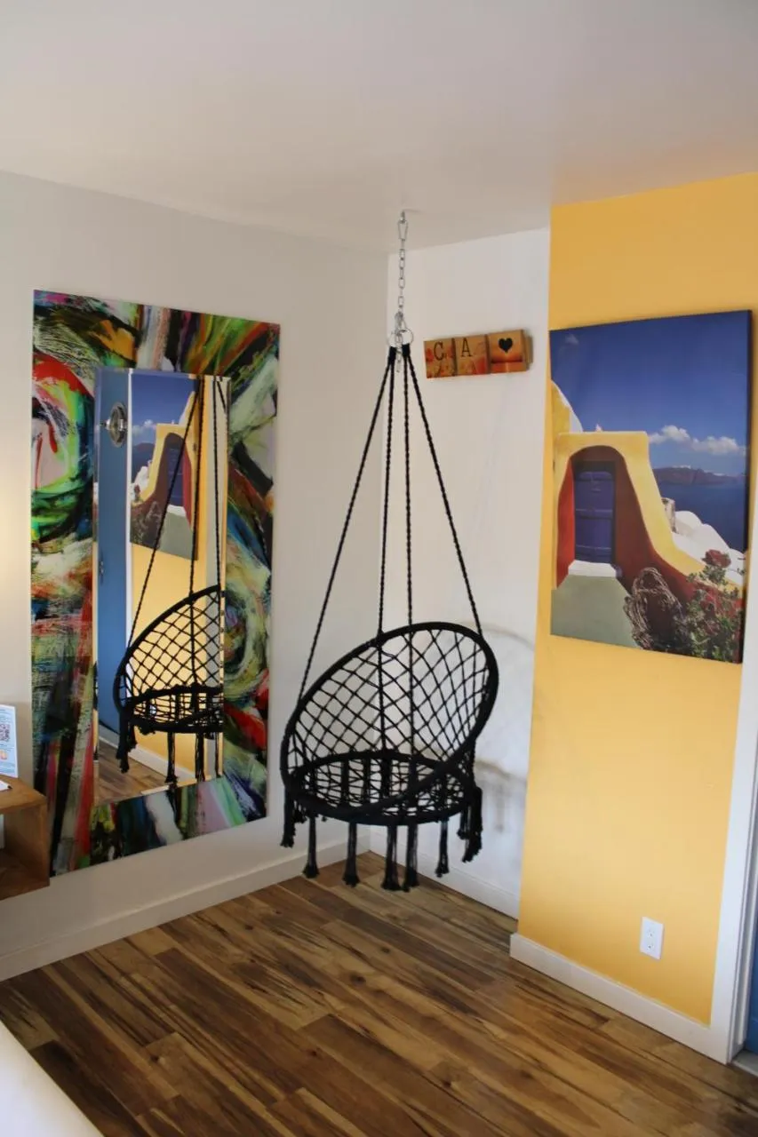 Seating area in Haley Hotel