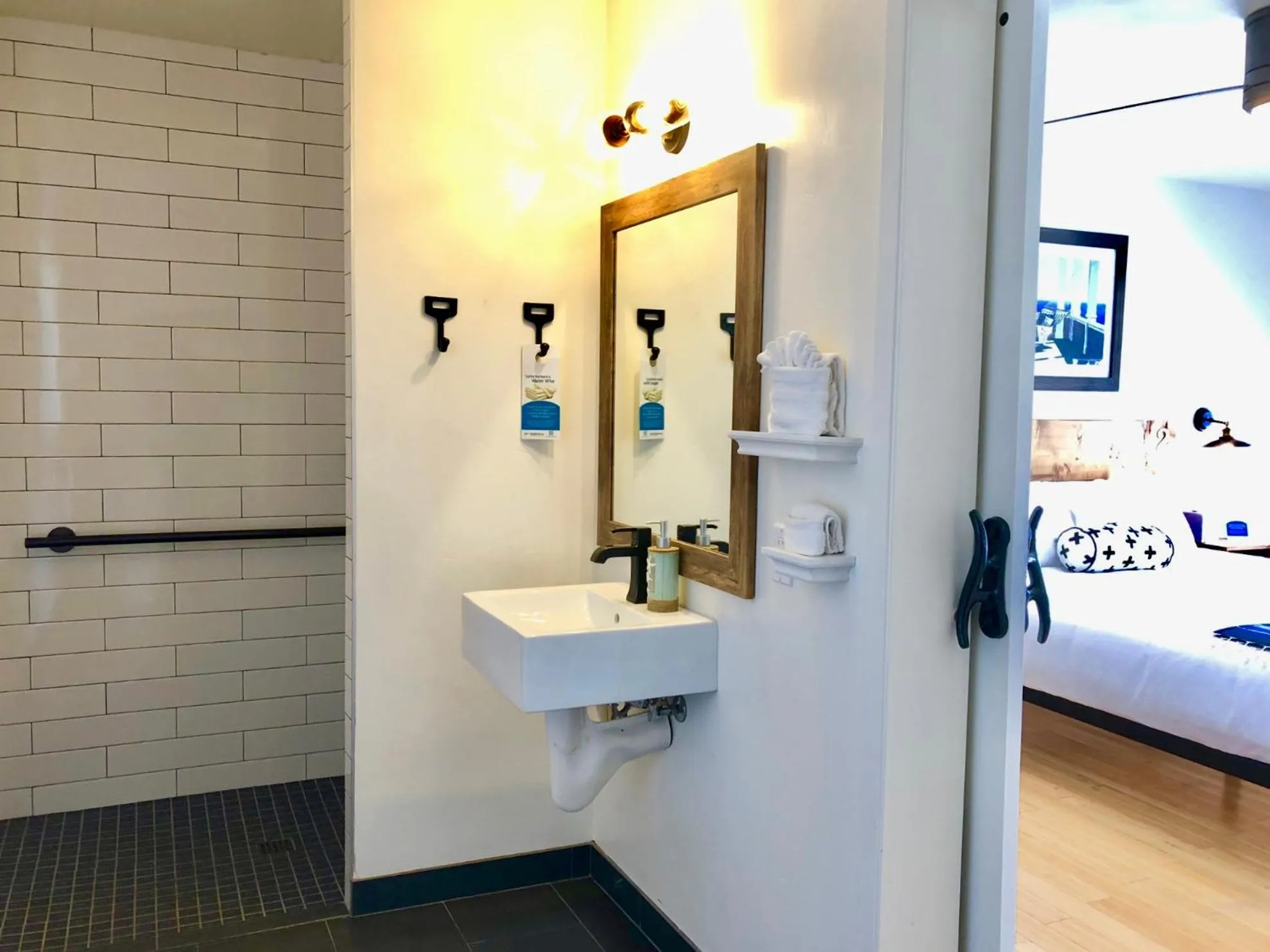 Bathroom in Haley Hotel