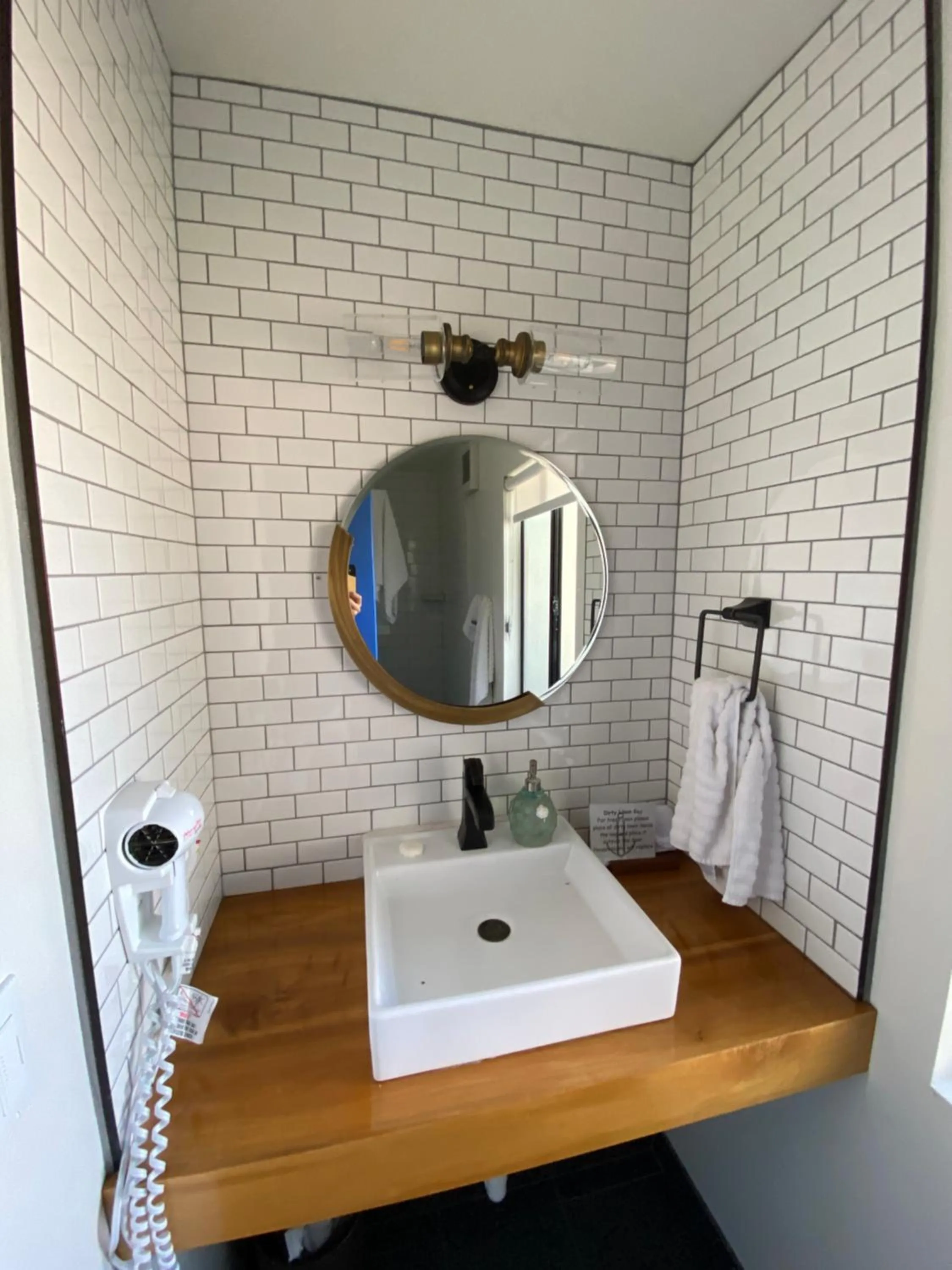 Bathroom in Haley Hotel