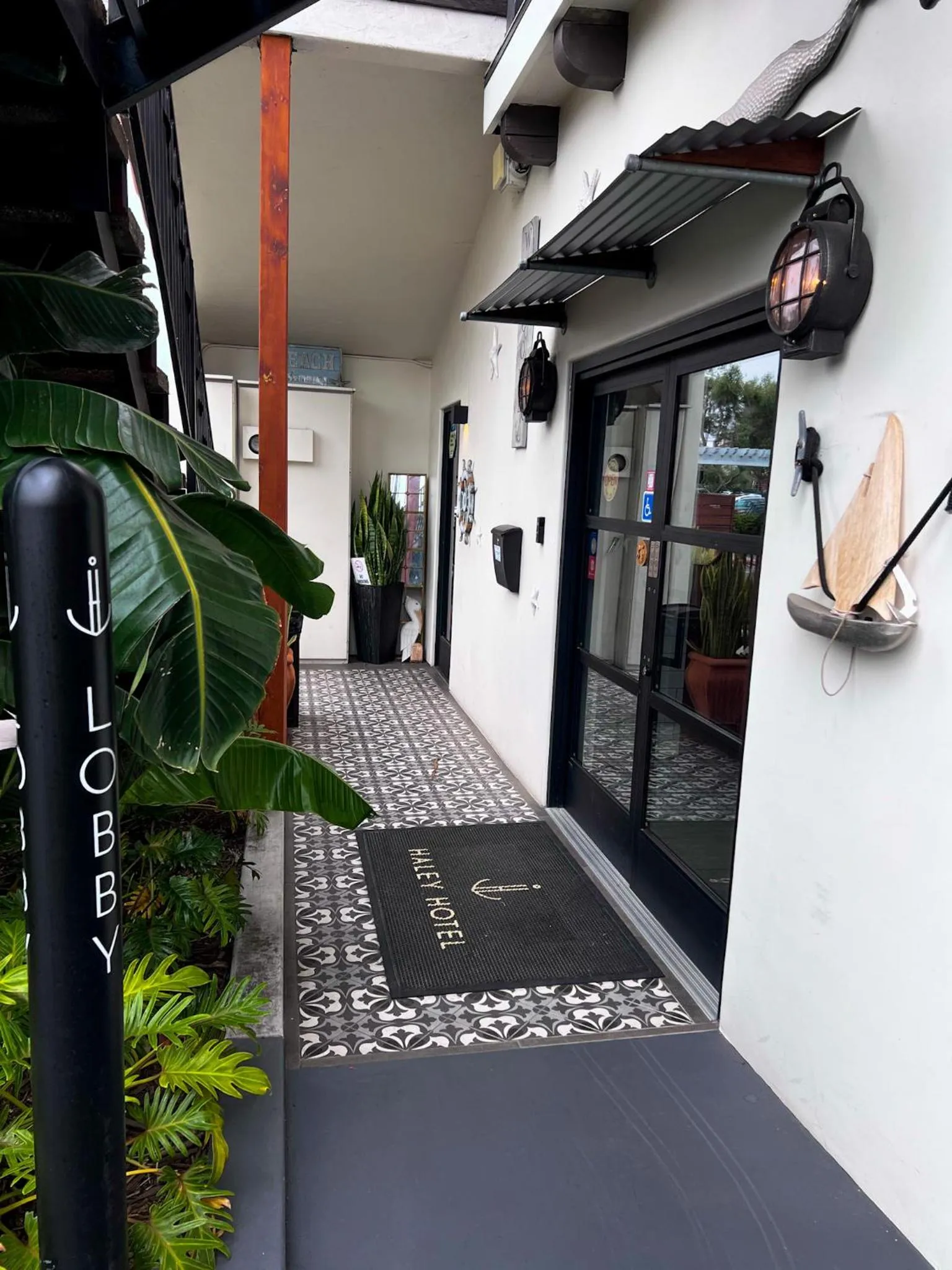 Property building in Haley Hotel