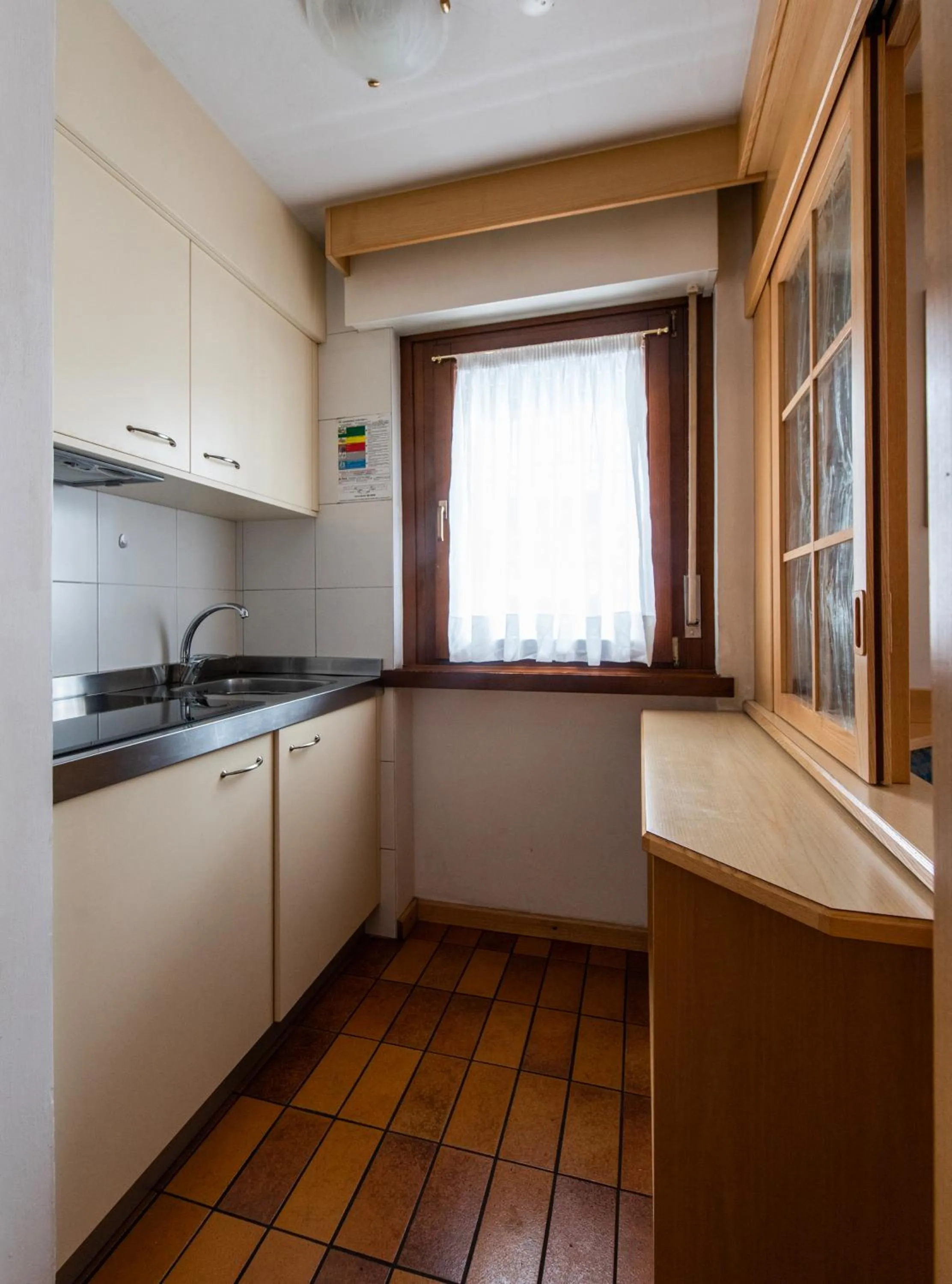 Kitchen or kitchenette in Residence Contrin