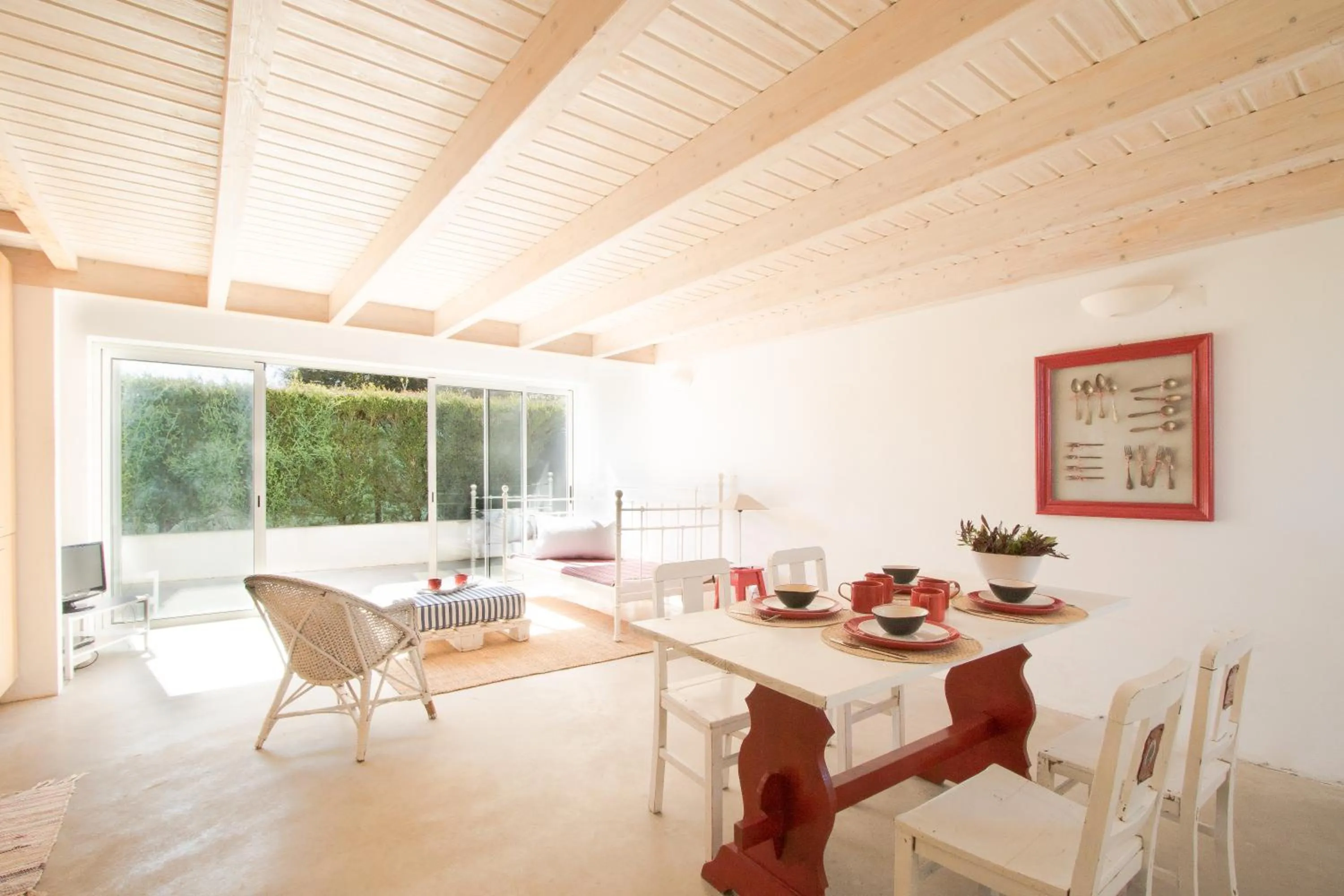 Communal lounge/ TV room in Amazigh-Casas de Vale Figueiras