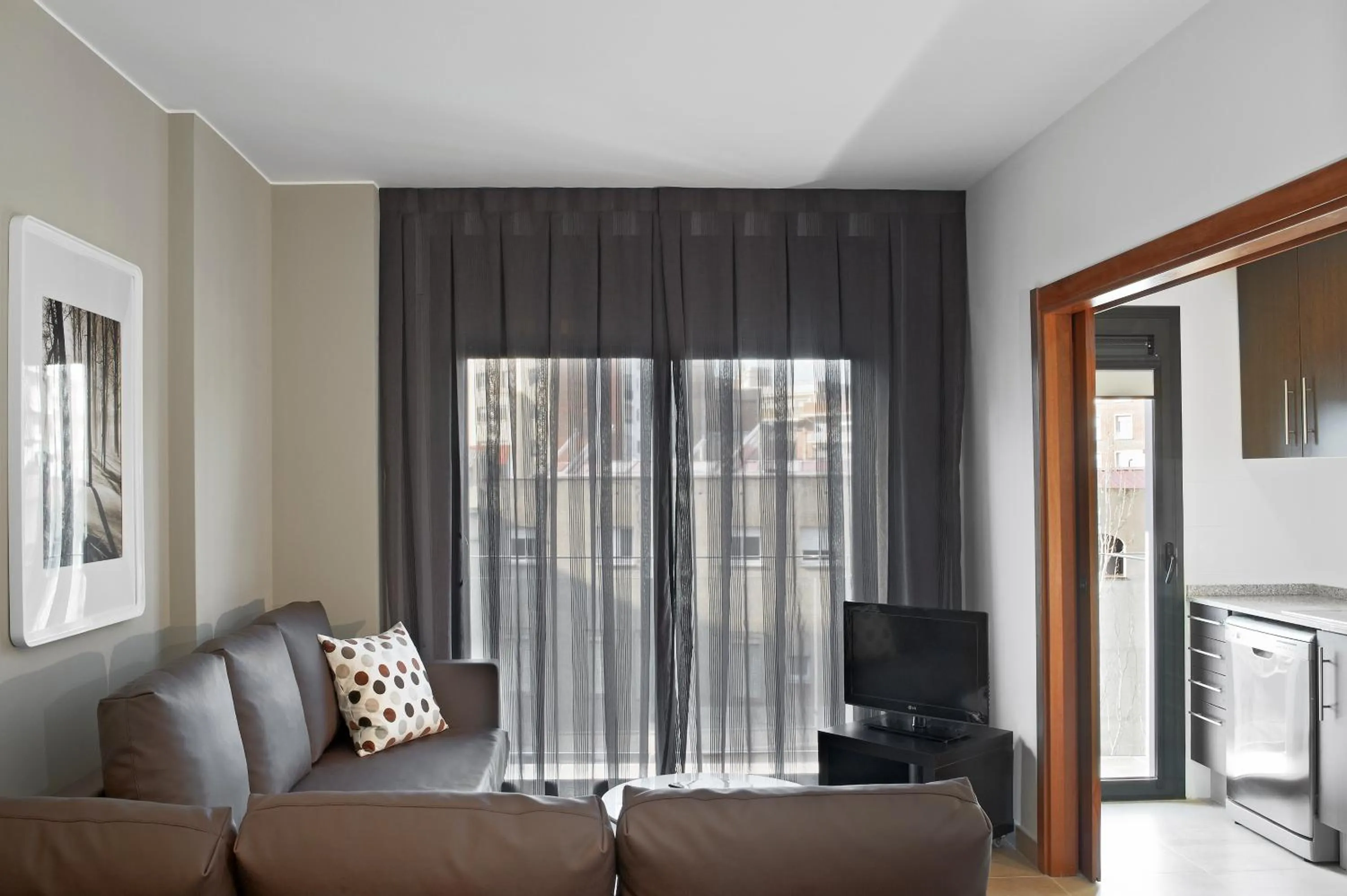 Living room in Barcelona Apartment Gran de Gràcia