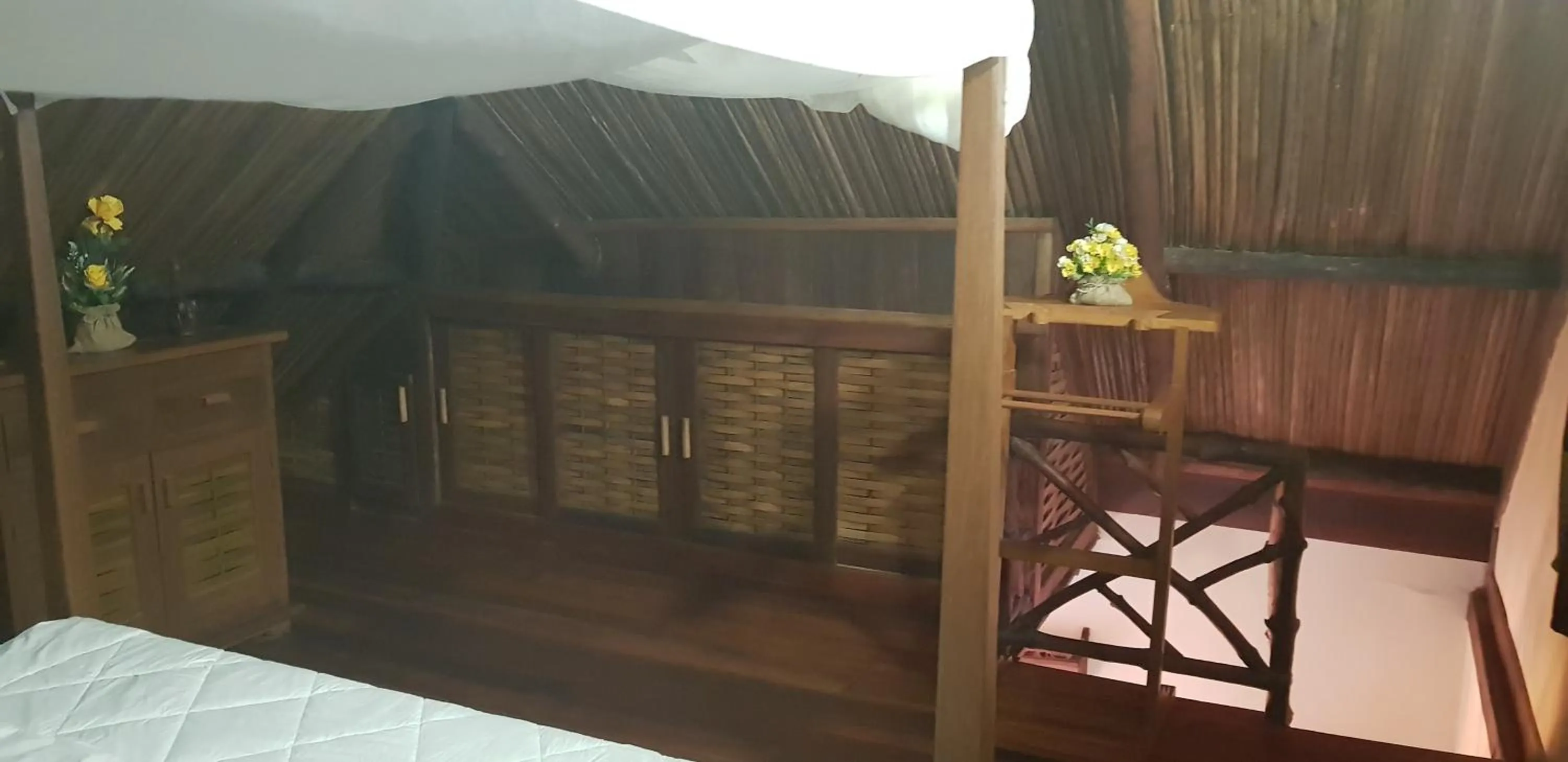 Bed in villa nosy détente