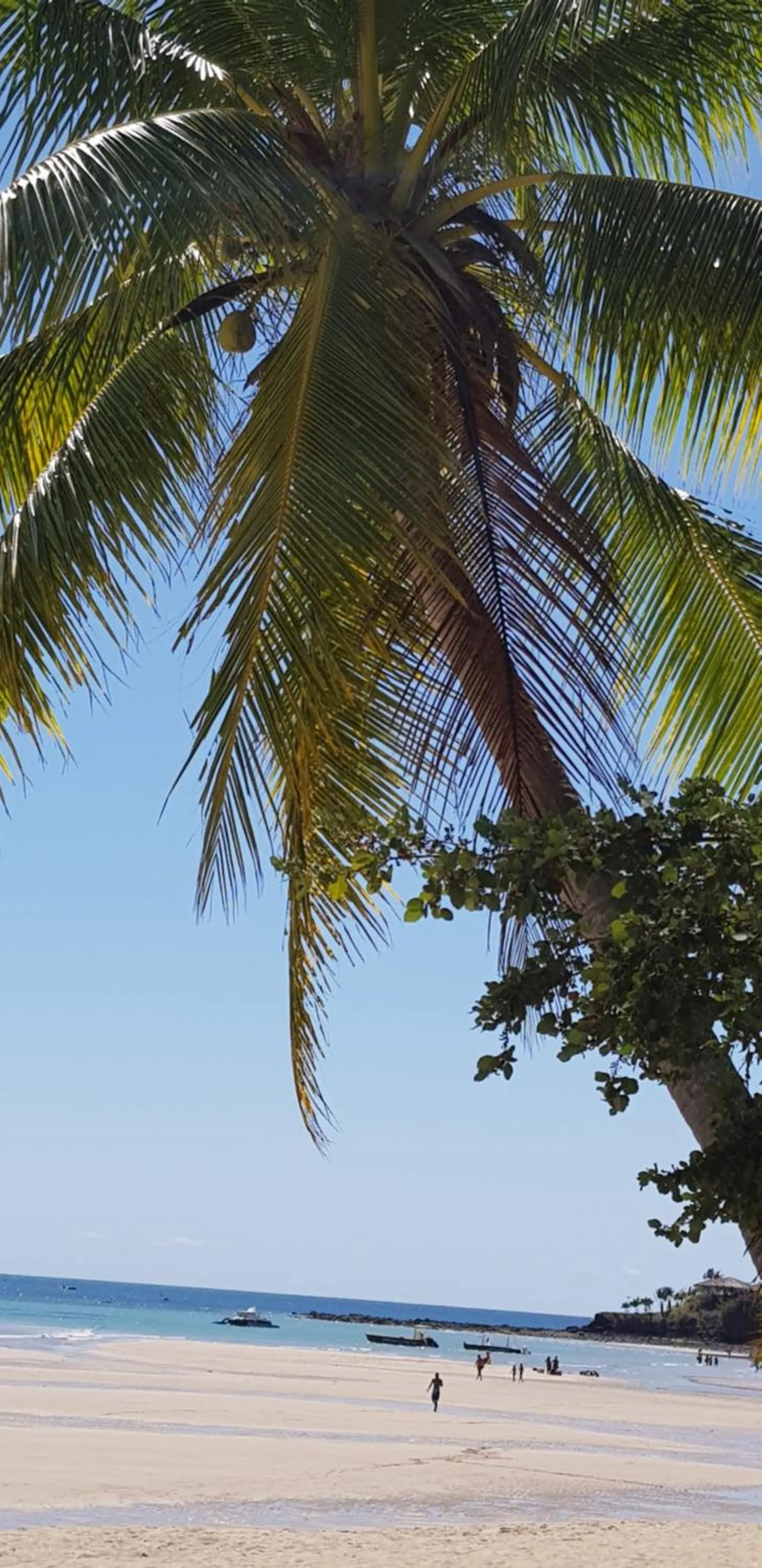 Beach in villa nosy détente