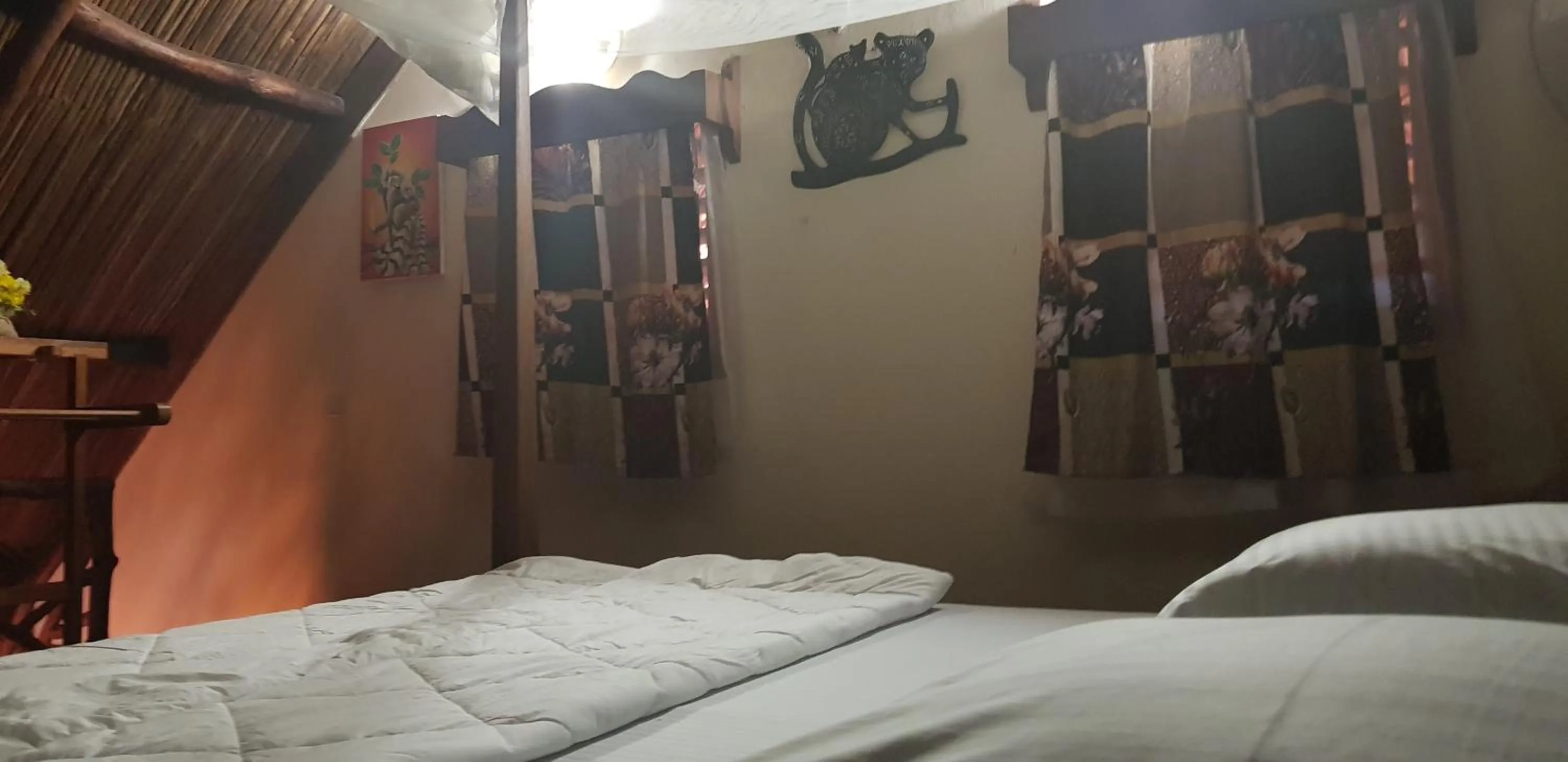 Bed in villa nosy détente