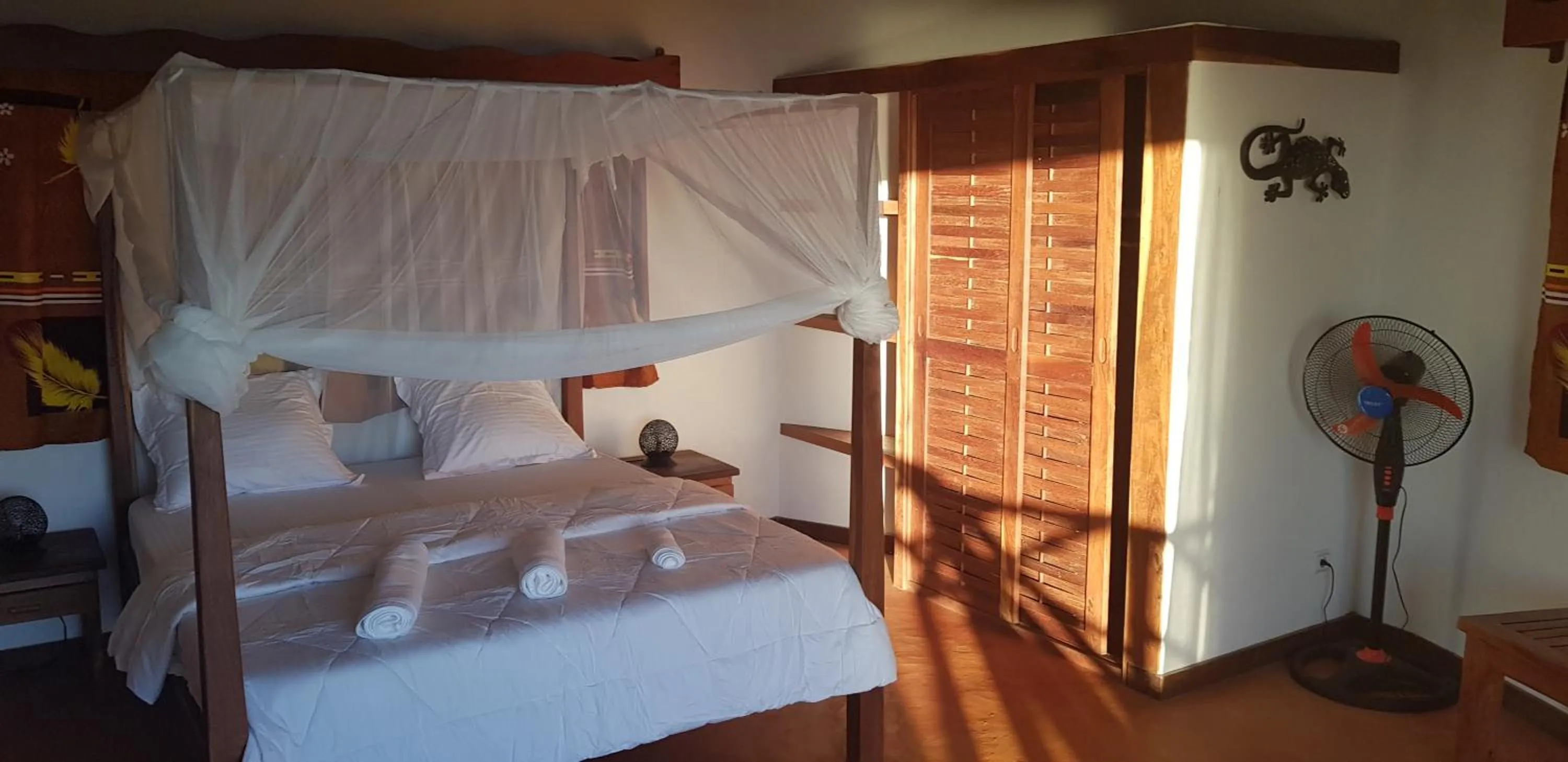 Bed in villa nosy détente