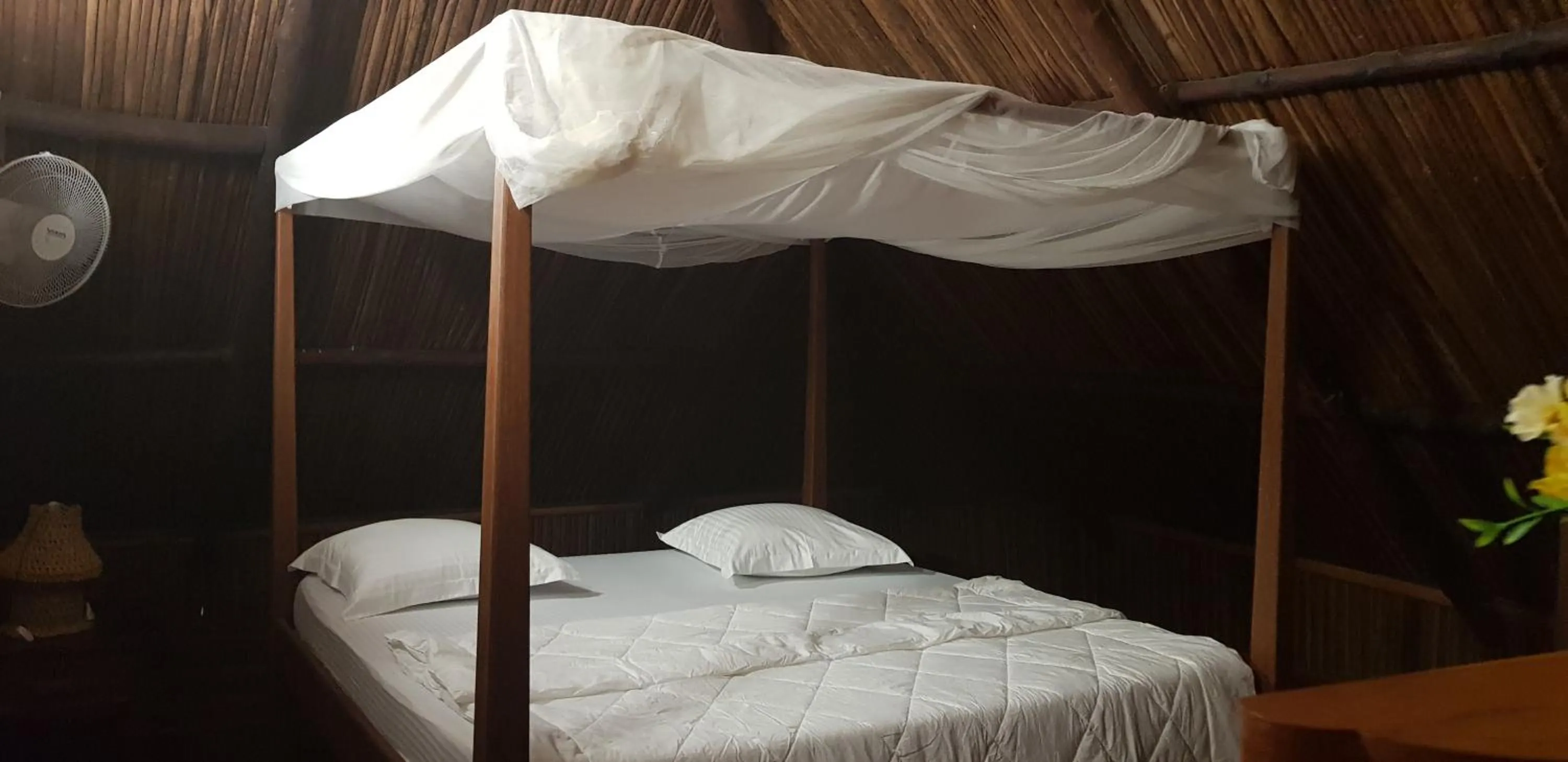 Bed in villa nosy détente