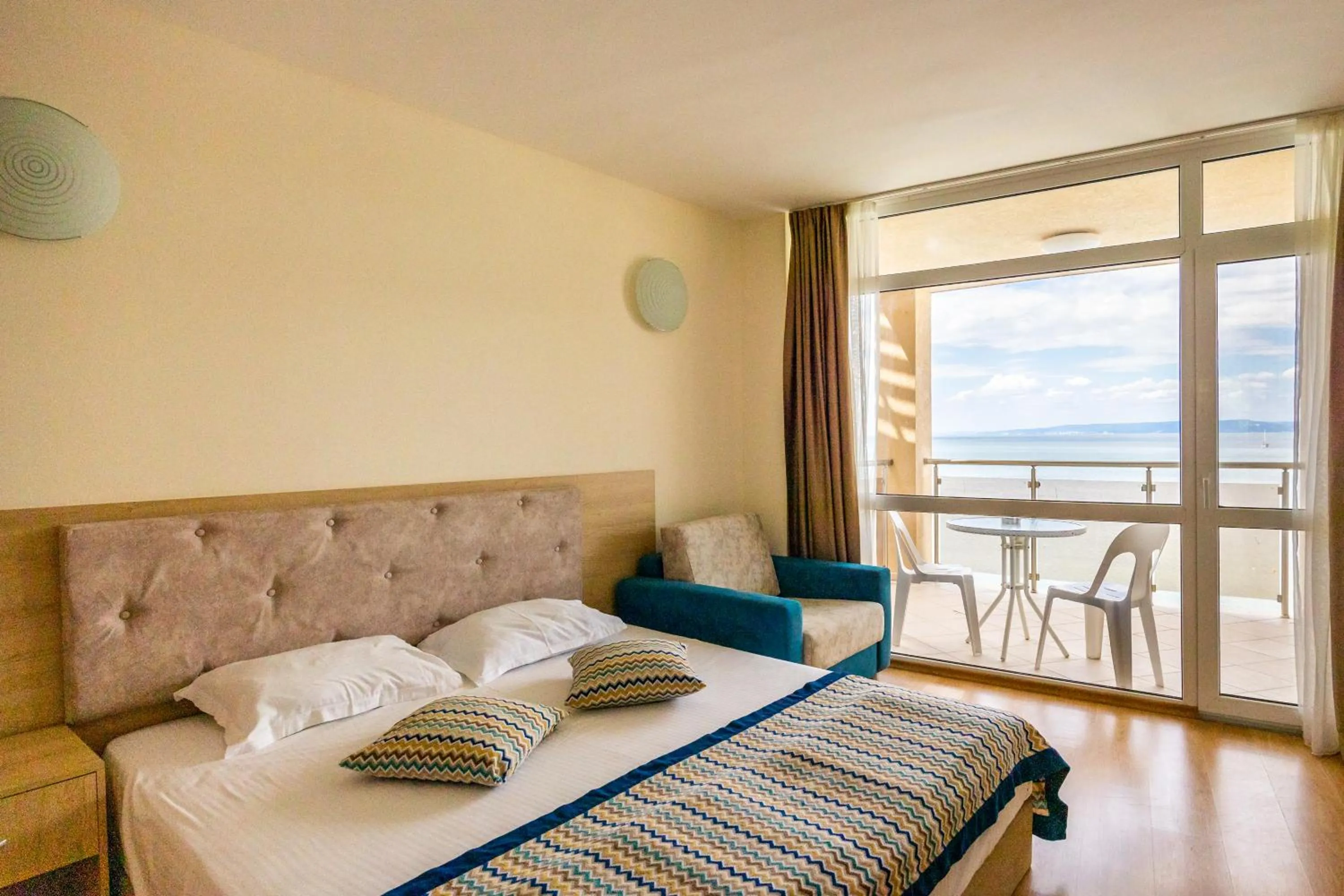 Bed in Royal Bay Resort & Aqua Park - All Inclusive and Free beach accsess