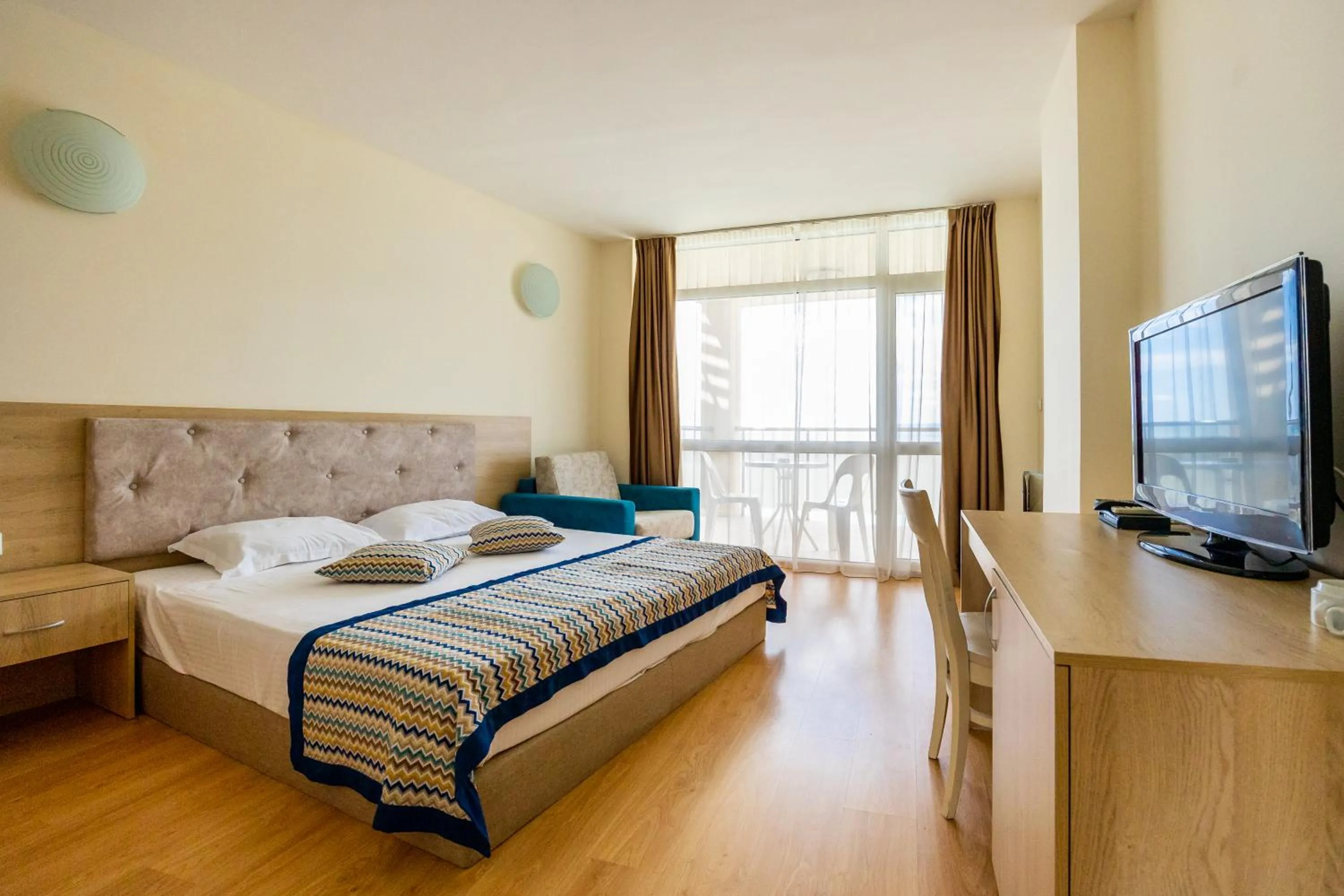 Bed in Royal Bay Resort & Aqua Park - All Inclusive and Free beach accsess