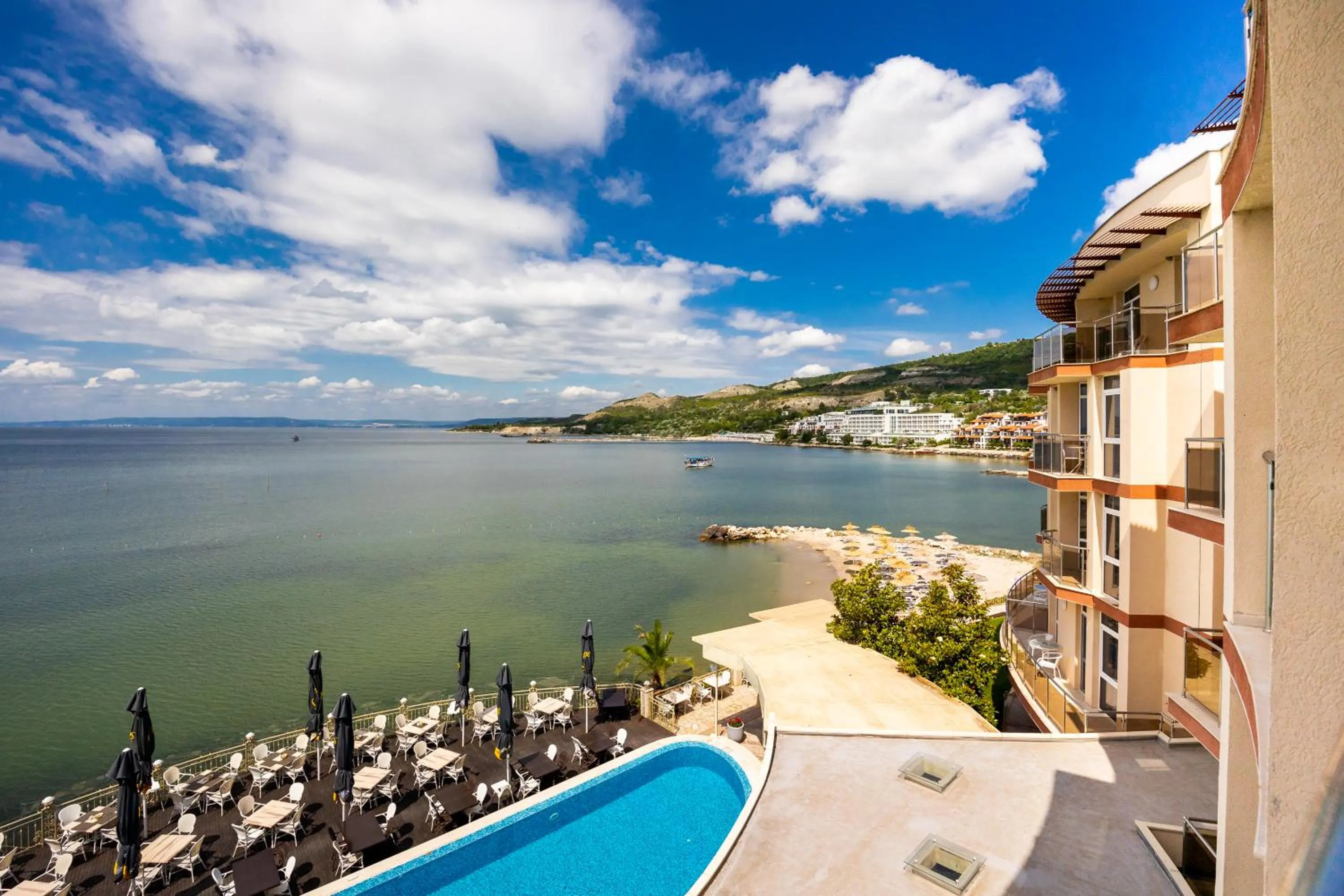 Balcony/Terrace in Royal Bay Resort & Aqua Park - All Inclusive and Free beach accsess