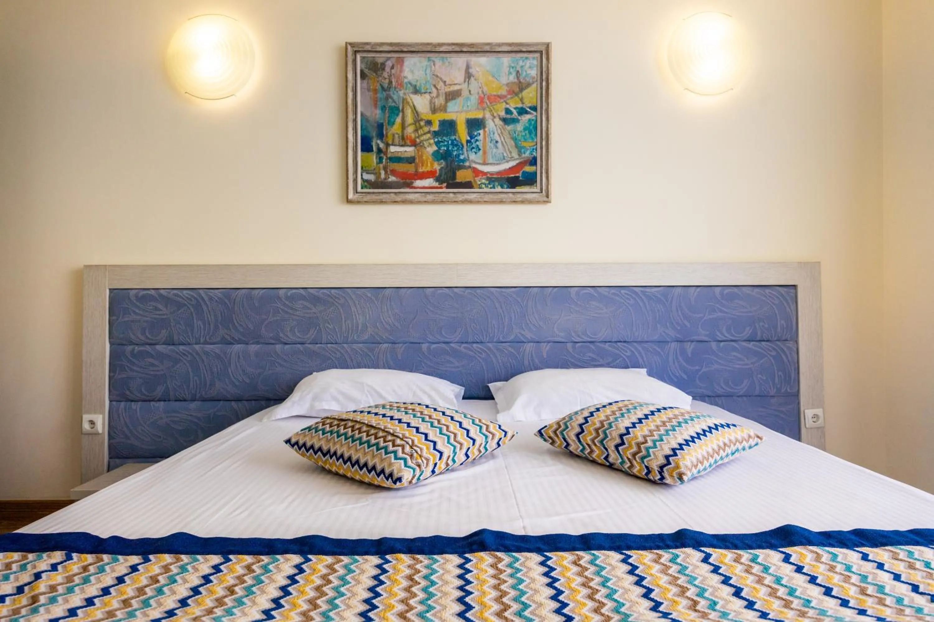 Bed in Royal Bay Resort & Aqua Park - All Inclusive and Free beach accsess