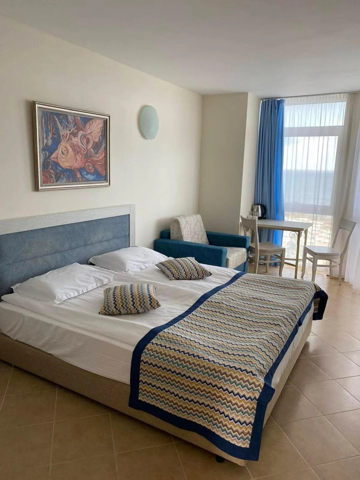 Bed in Royal Bay Resort & Aqua Park - All Inclusive and Free beach accsess