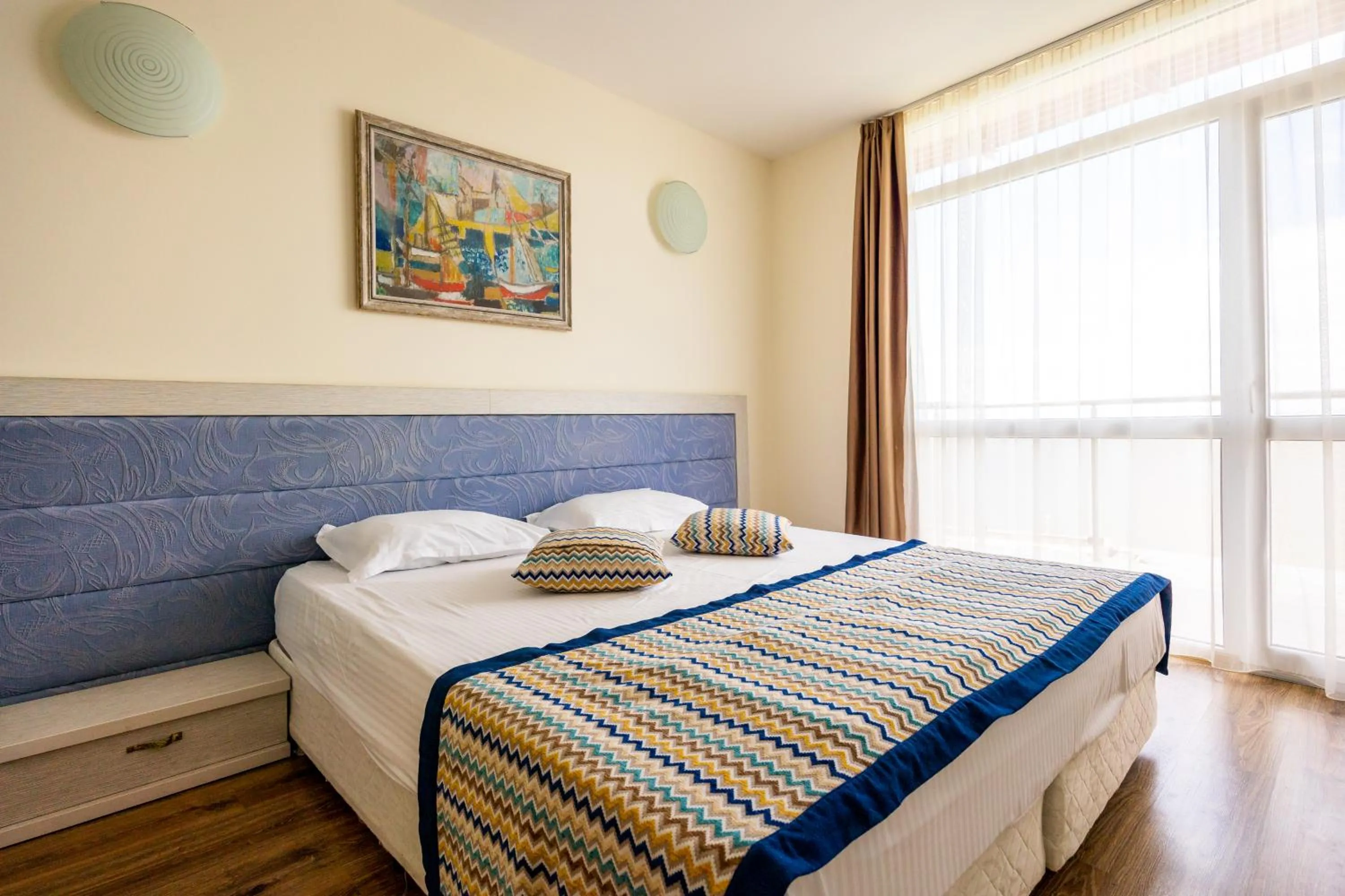 Bed in Royal Bay Resort & Aqua Park - All Inclusive and Free beach accsess