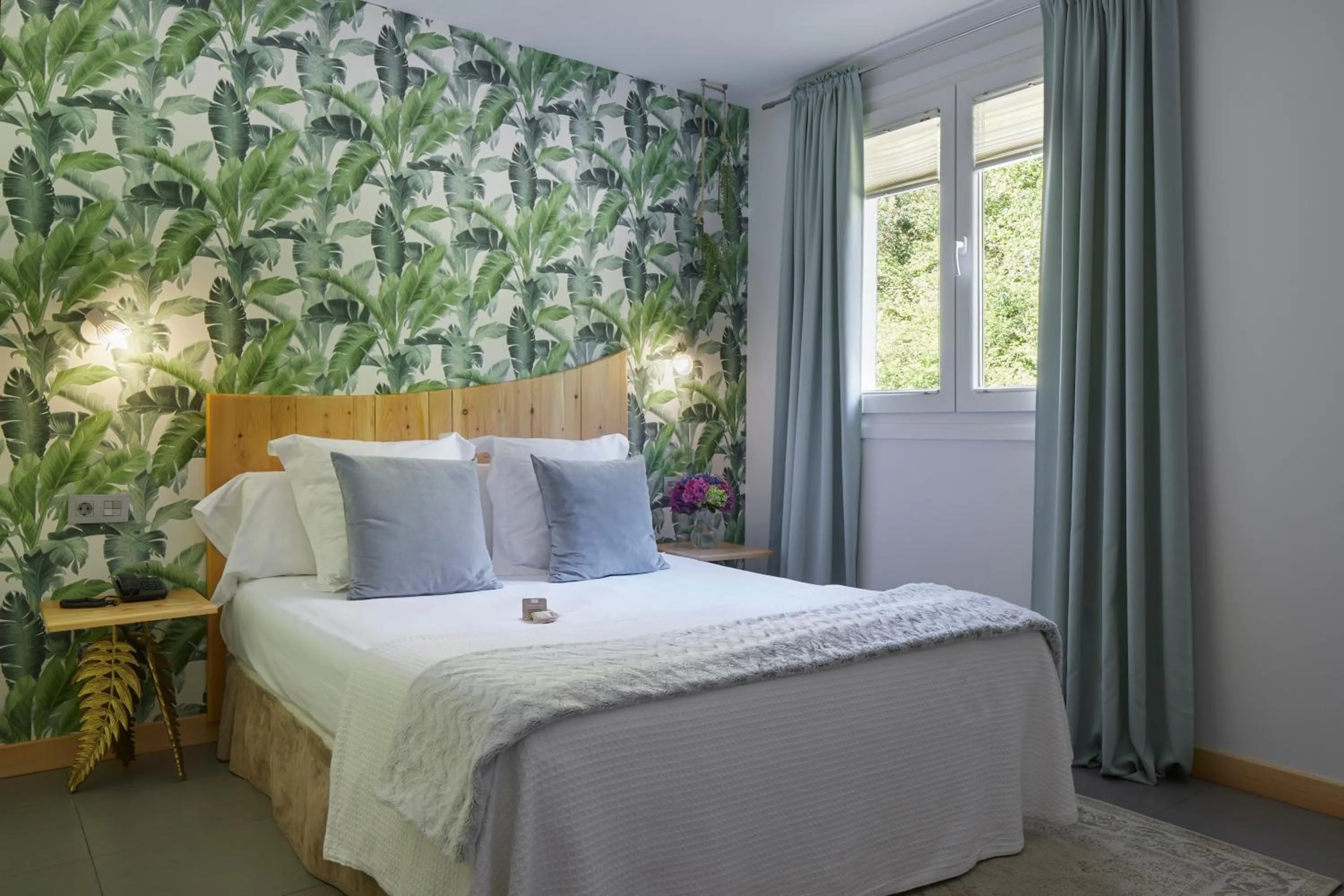 Bed in Hotel Boutique Txanka Erreka PARKING INCLUIDO