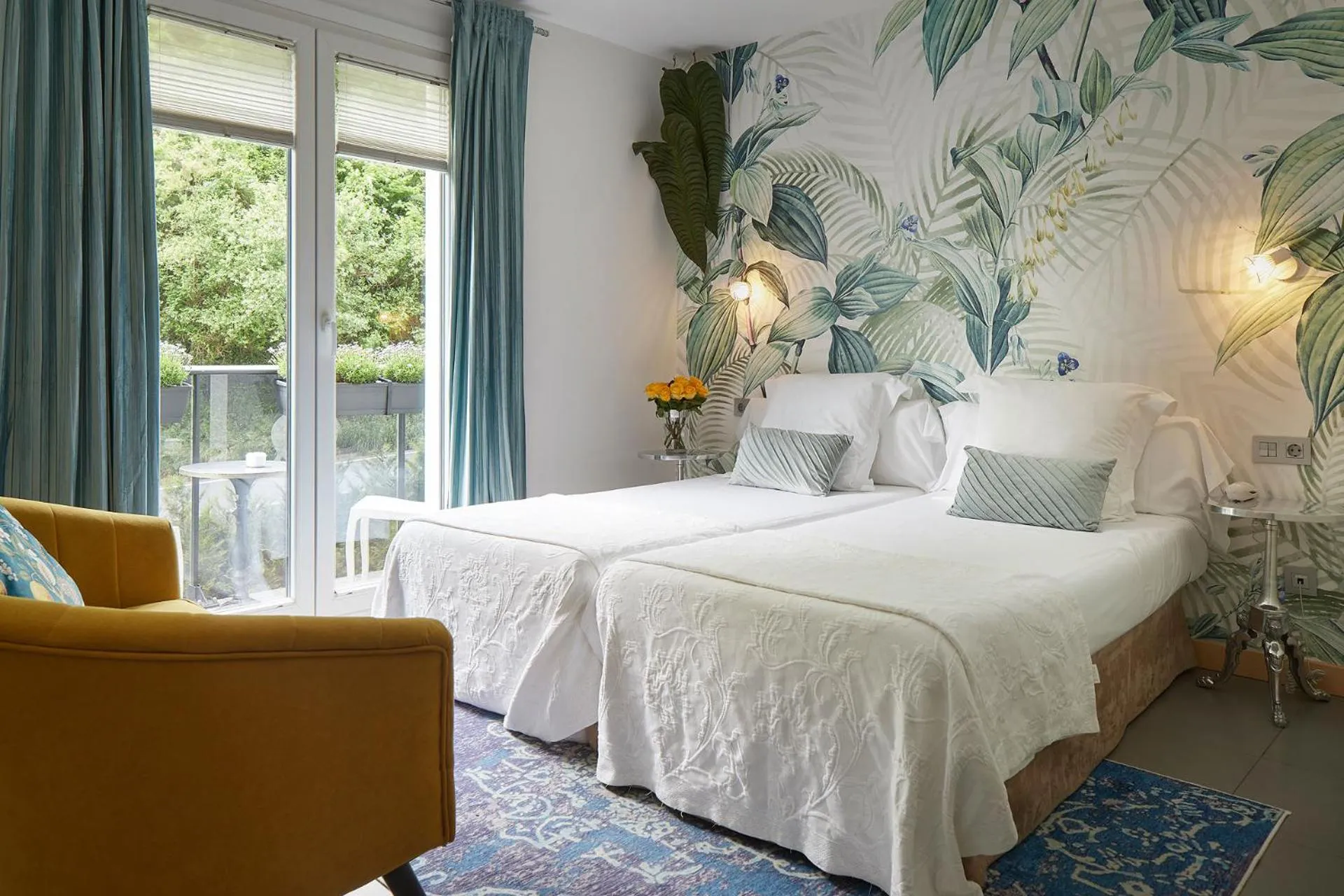 Bed in Hotel Boutique Txanka Erreka PARKING INCLUIDO