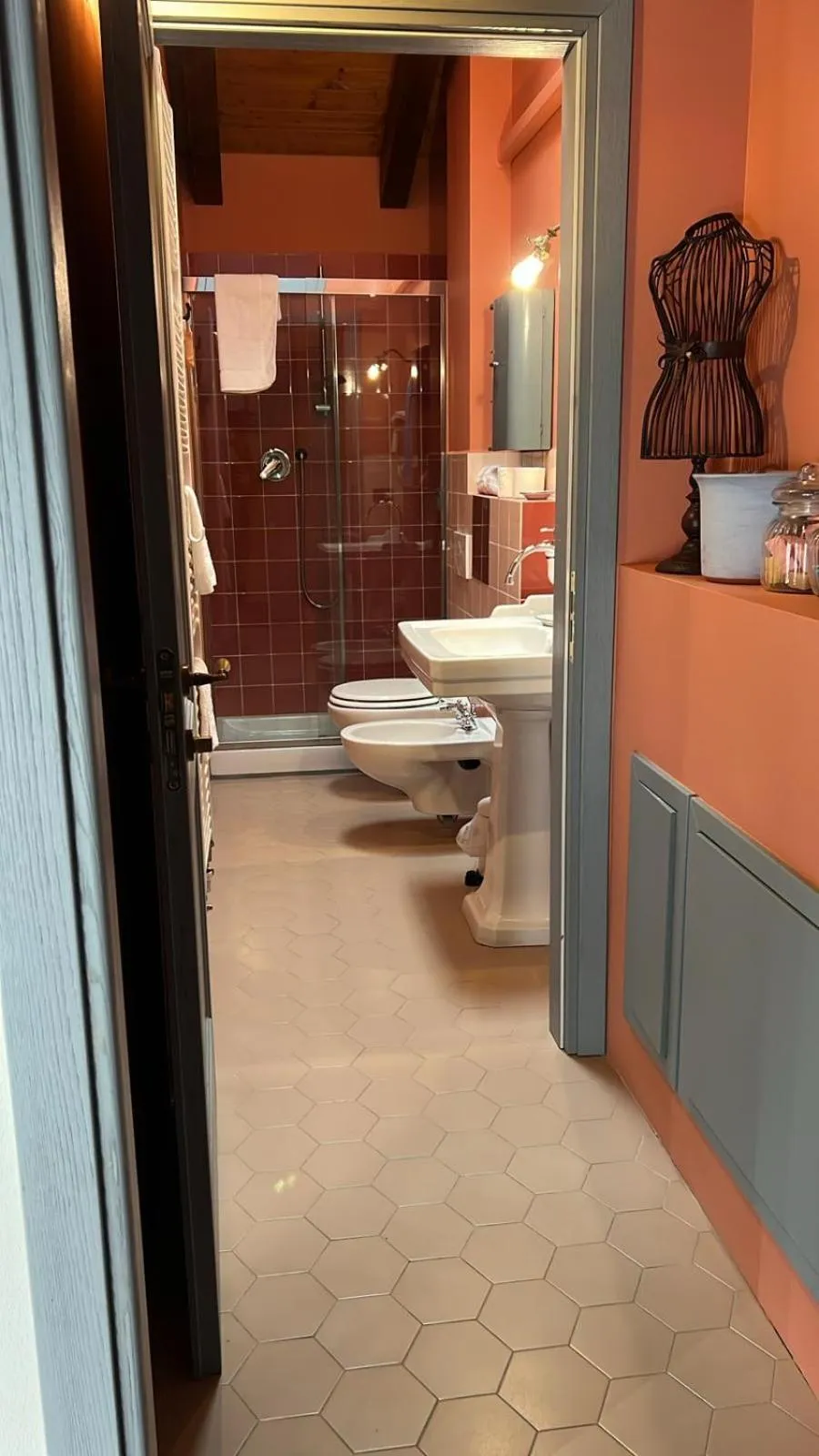 Bathroom in Agriturismo Rio Verde