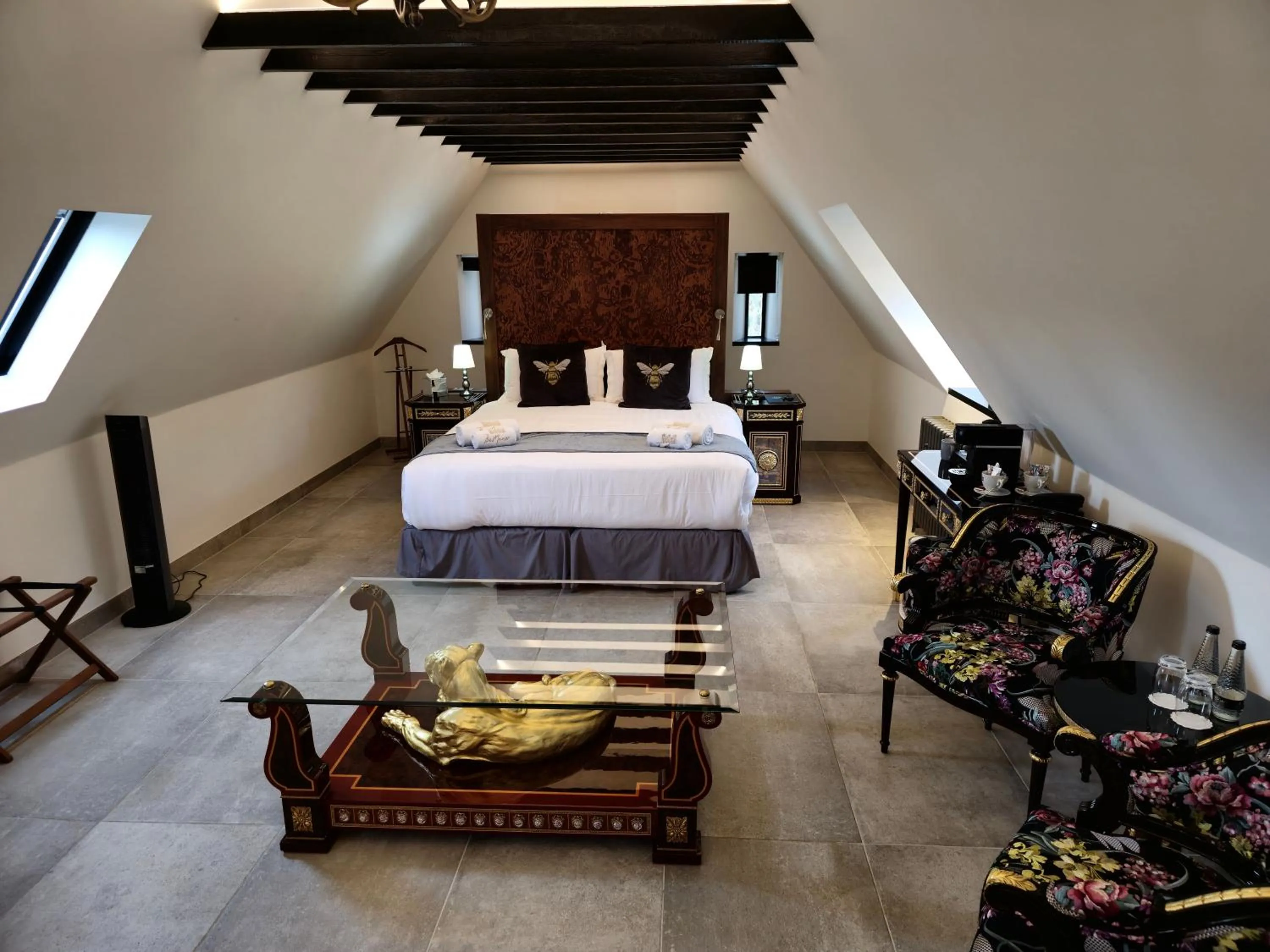 Bed in Weston Manor Hotel