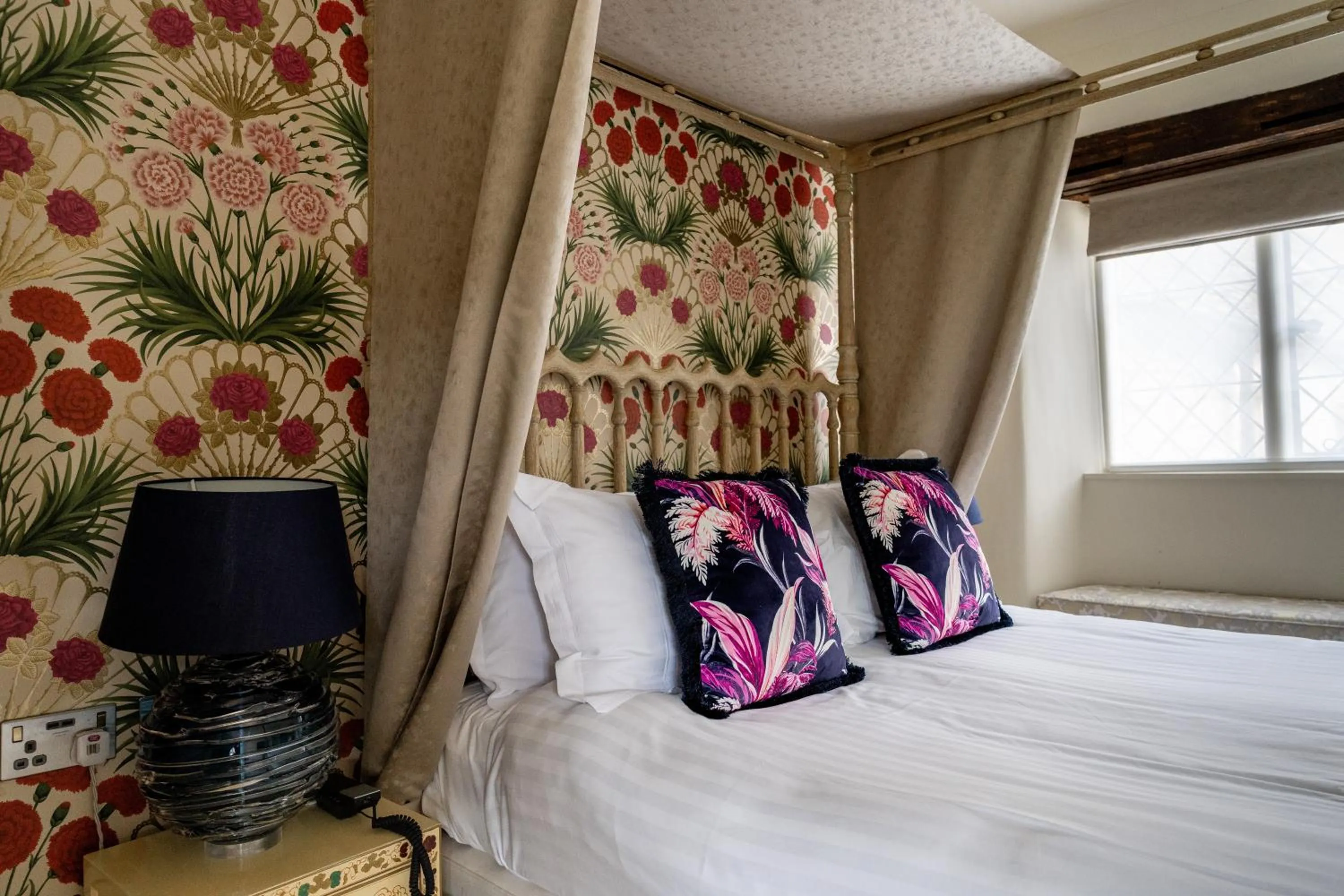 Bed in Weston Manor Hotel