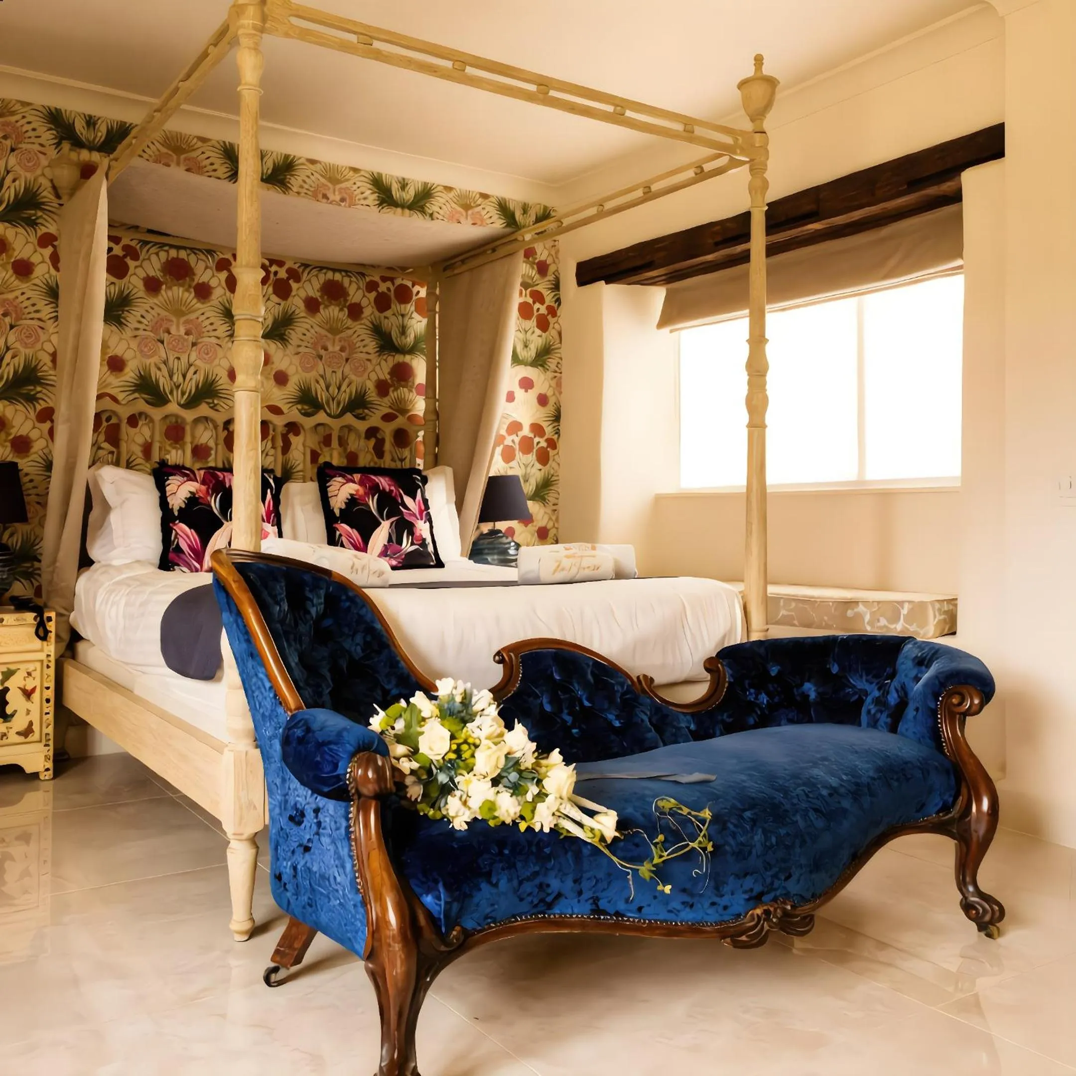 Bed in Weston Manor Hotel