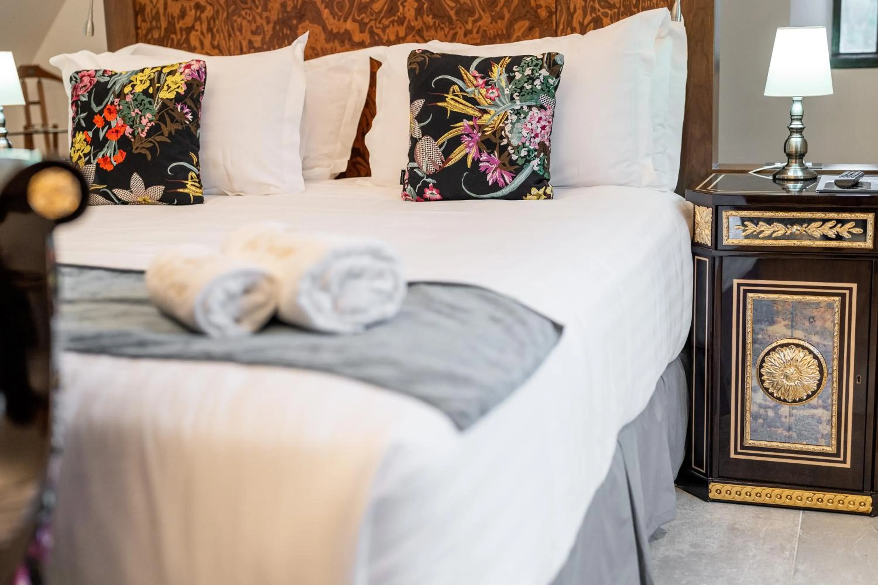 Bed in Weston Manor Hotel