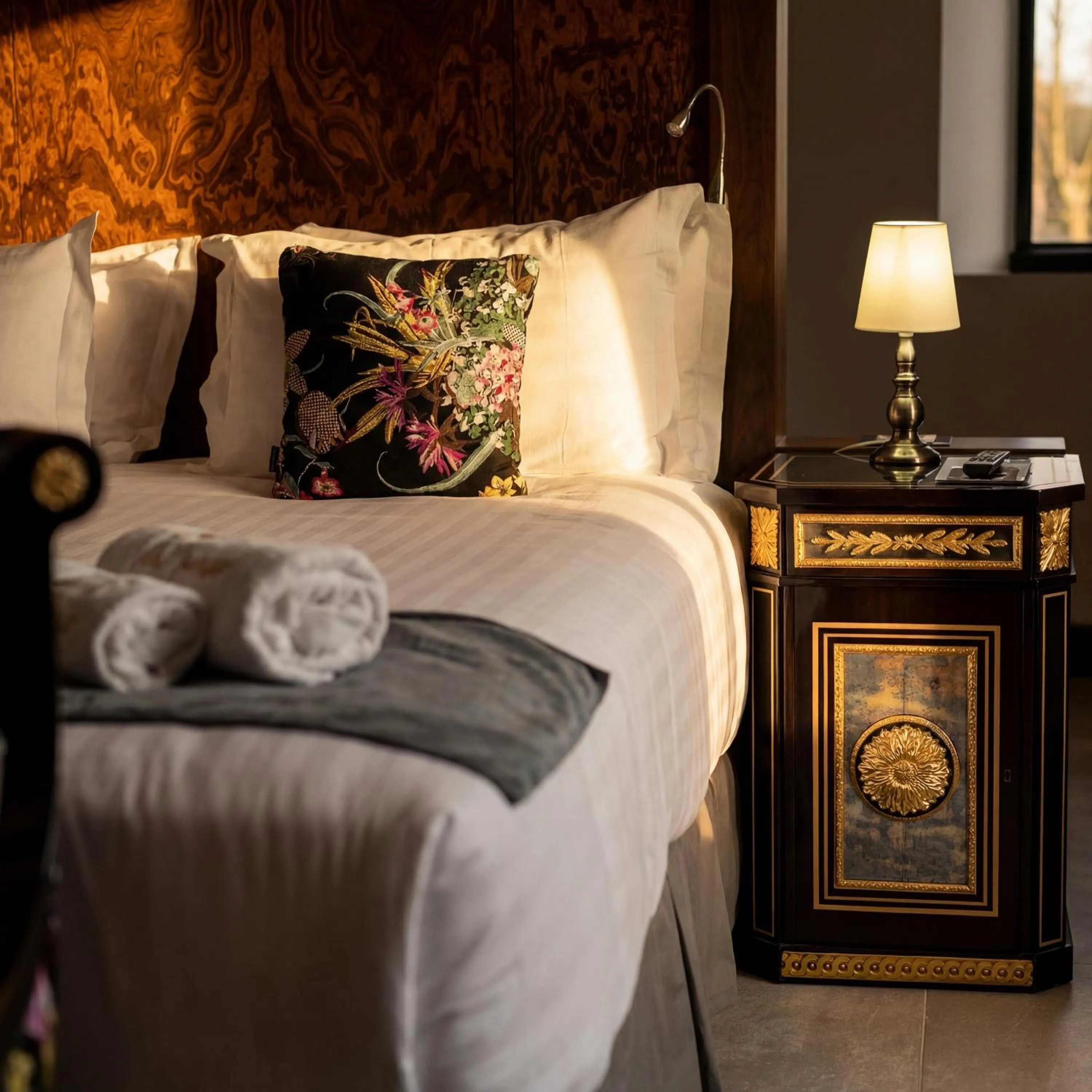 Bed in Weston Manor Hotel