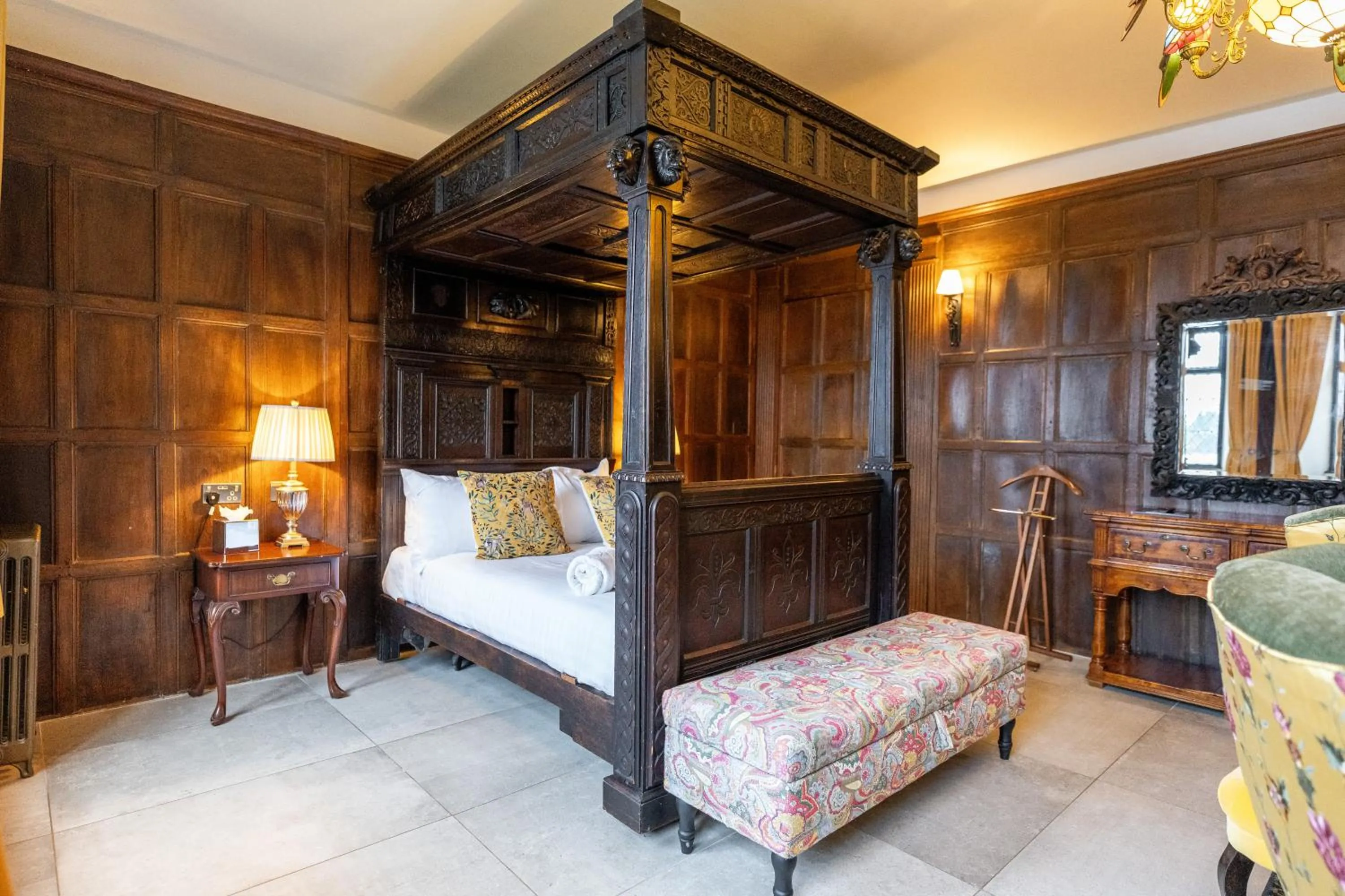 Bed in Weston Manor Hotel