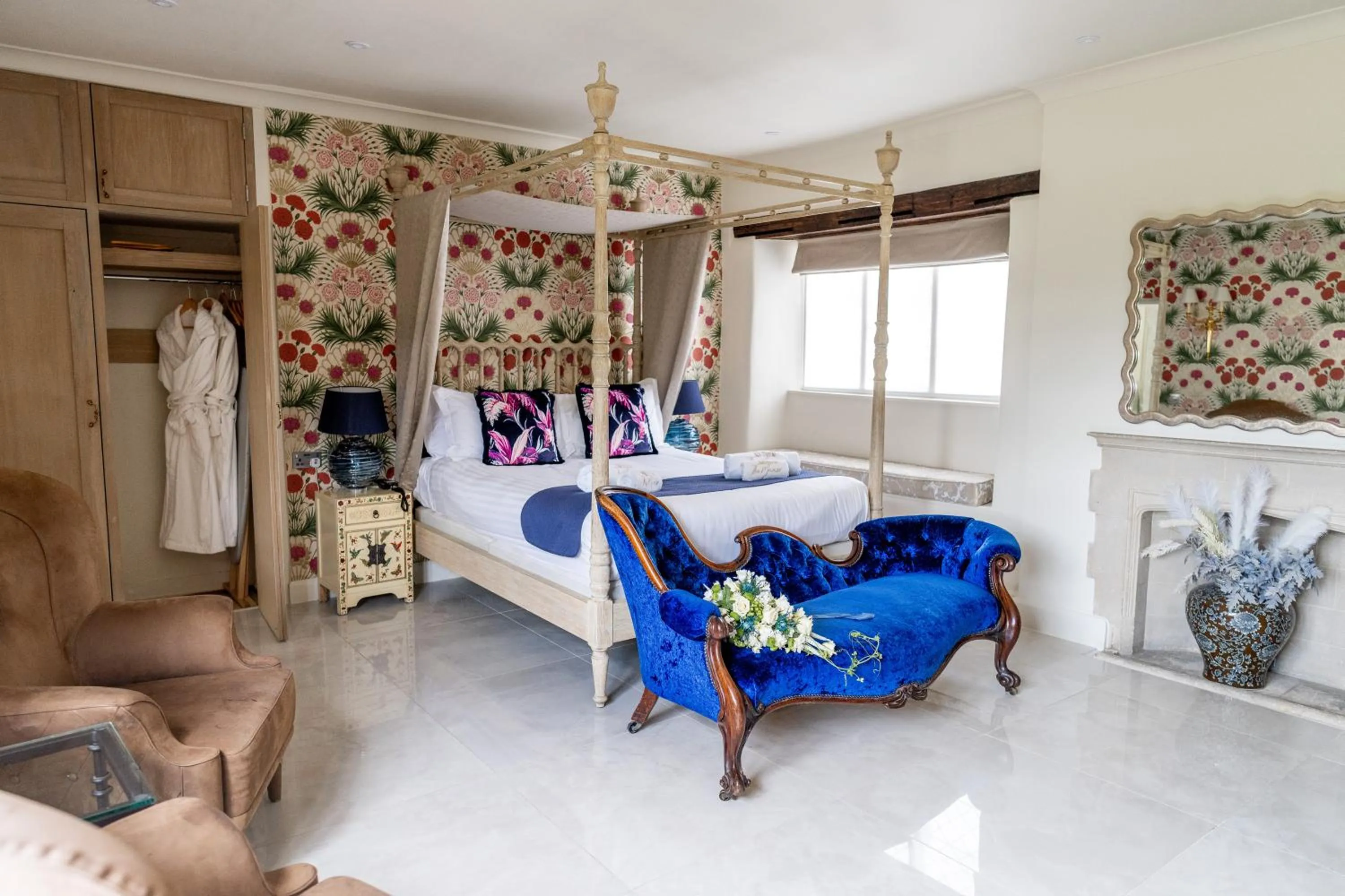 Bed in Weston Manor Hotel