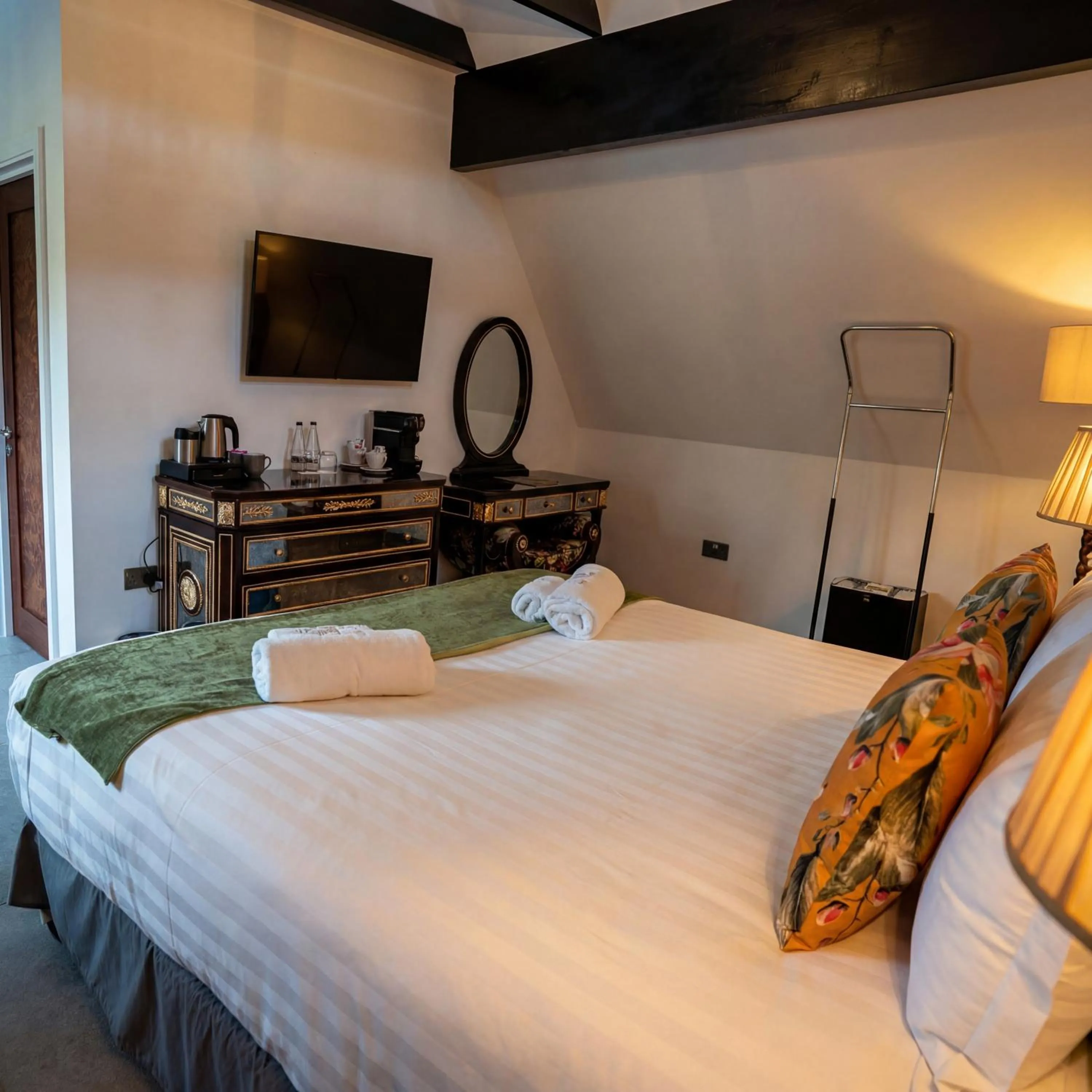 Bed in Weston Manor Hotel