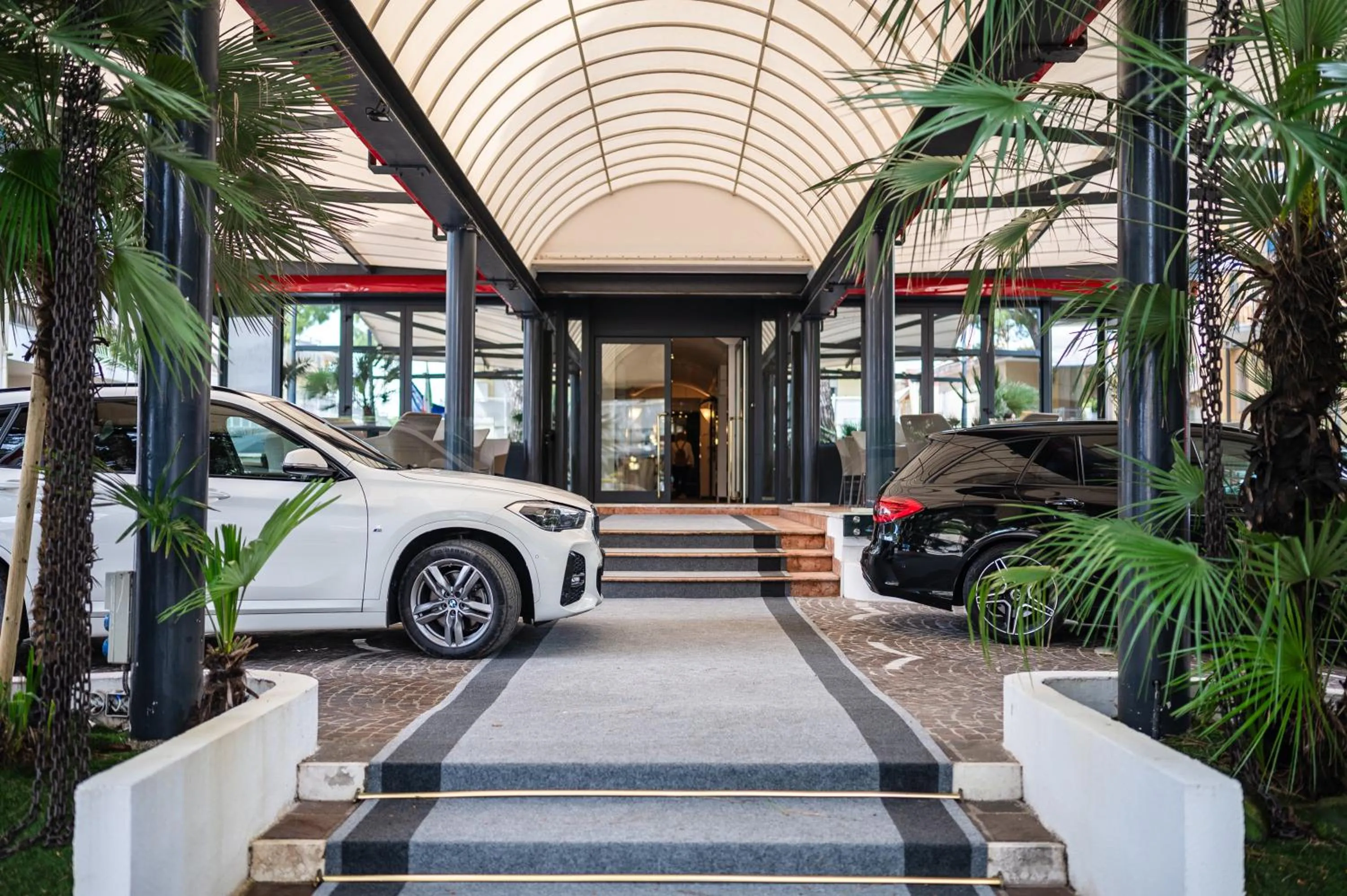 Facade/entrance in Hotel Europa