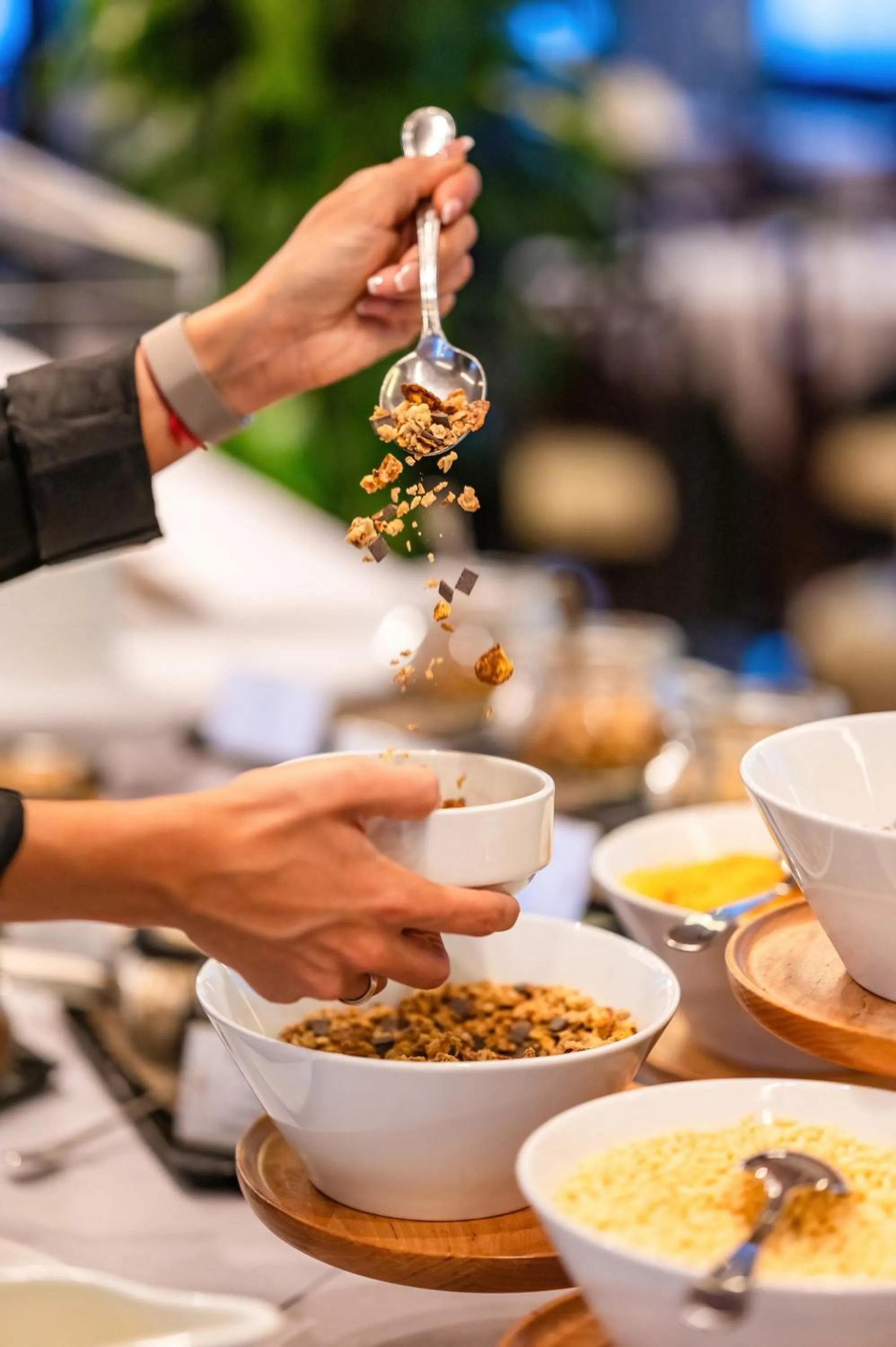 Buffet breakfast in Hotel Europa