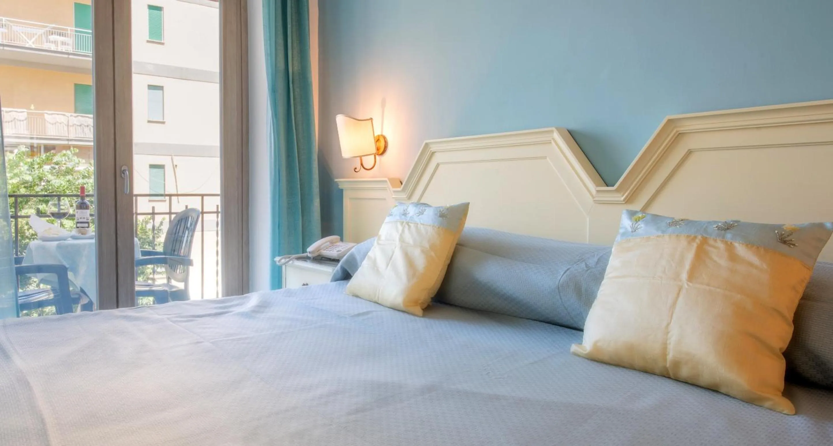 Bed in Hotel Ascot Sorrento