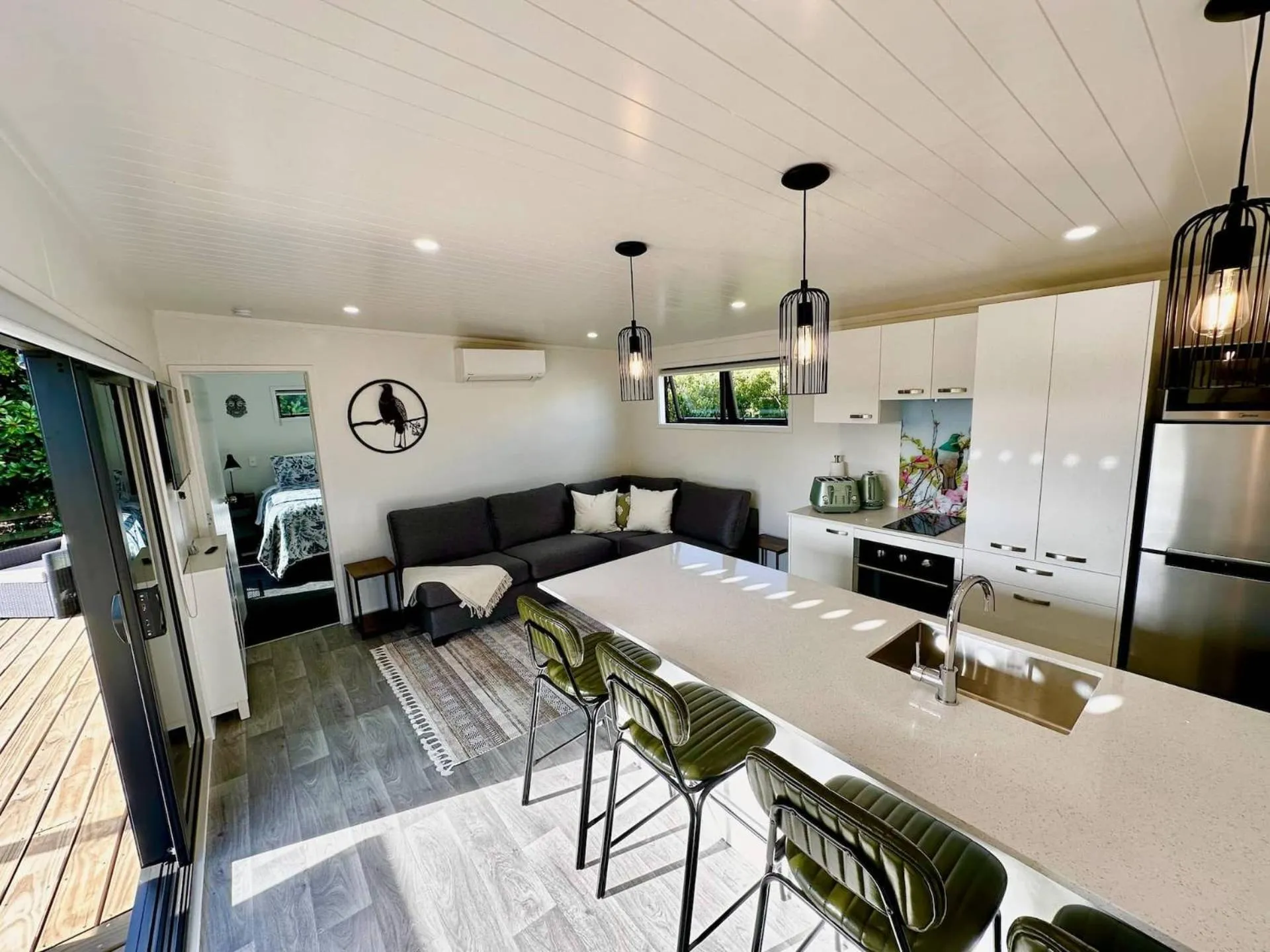 Living room in Heaven's Rest B&B