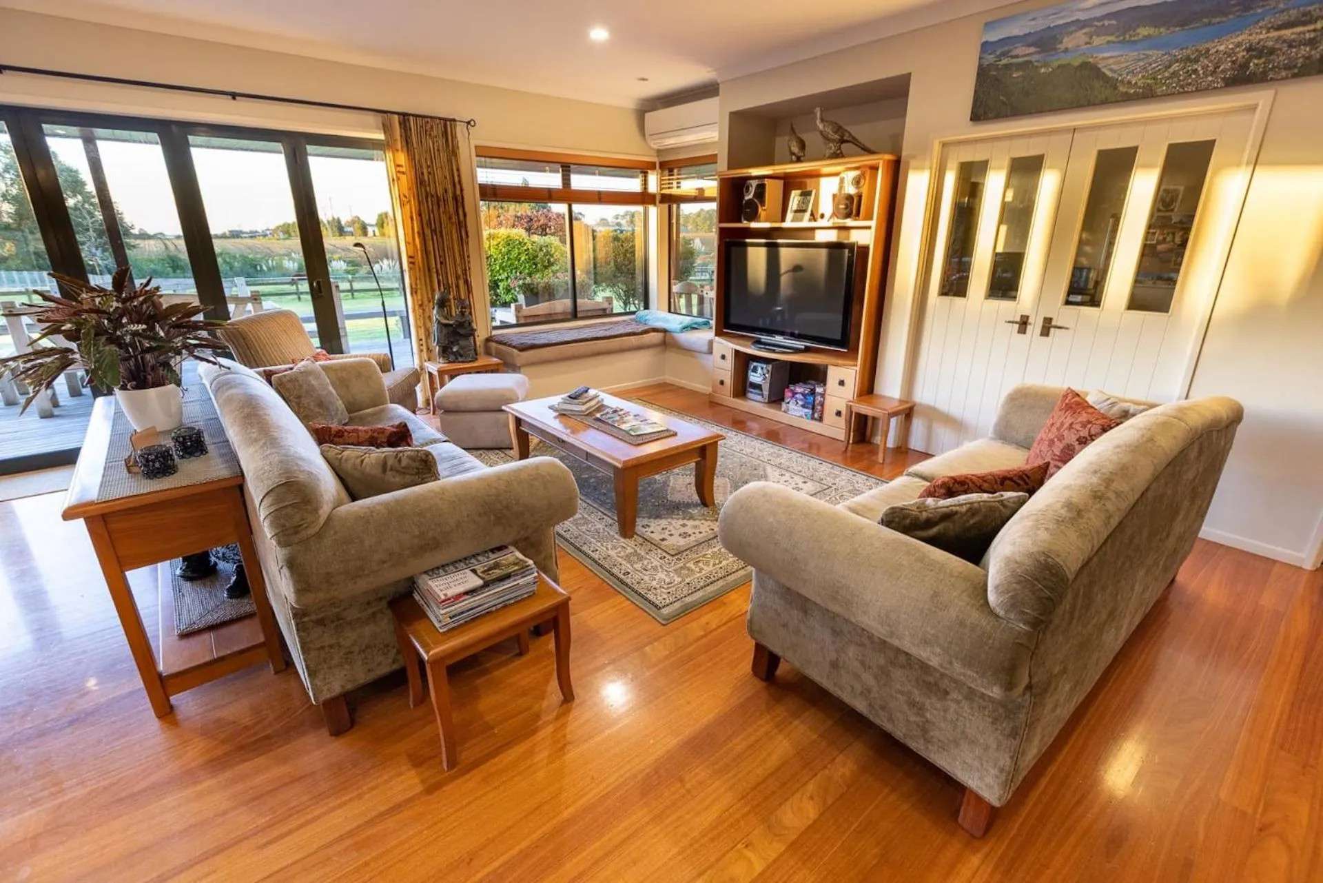 Seating area in Heaven's Rest B&B