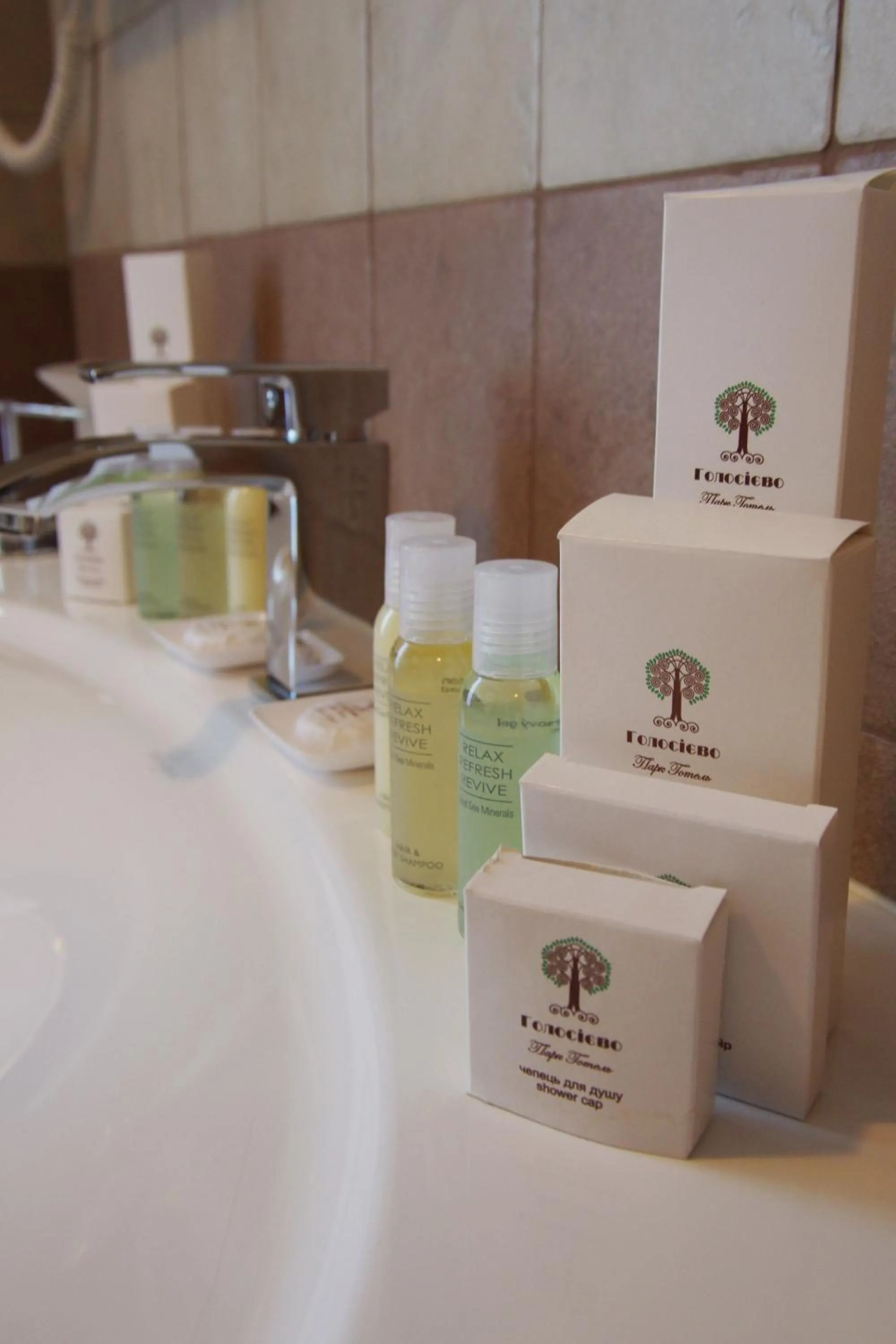 Bathroom in Park-Hotel Golosievo