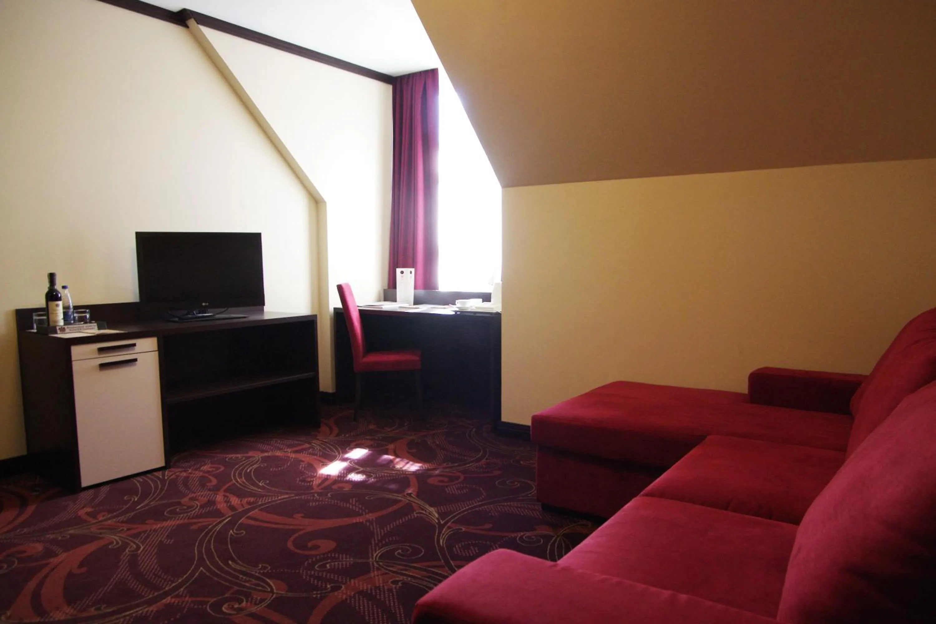 Living room in Park-Hotel Golosievo