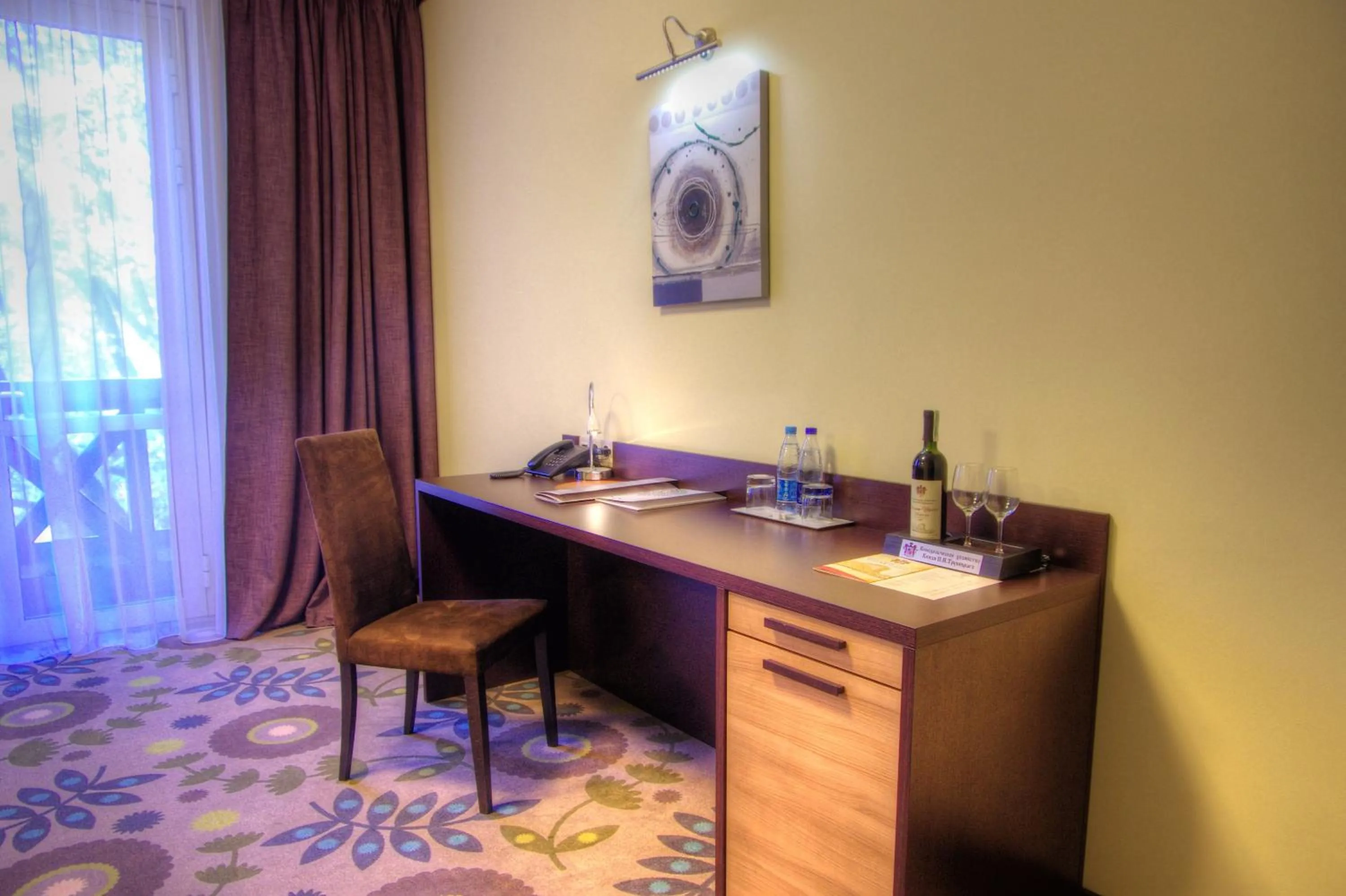 Decorative detail in Park-Hotel Golosievo