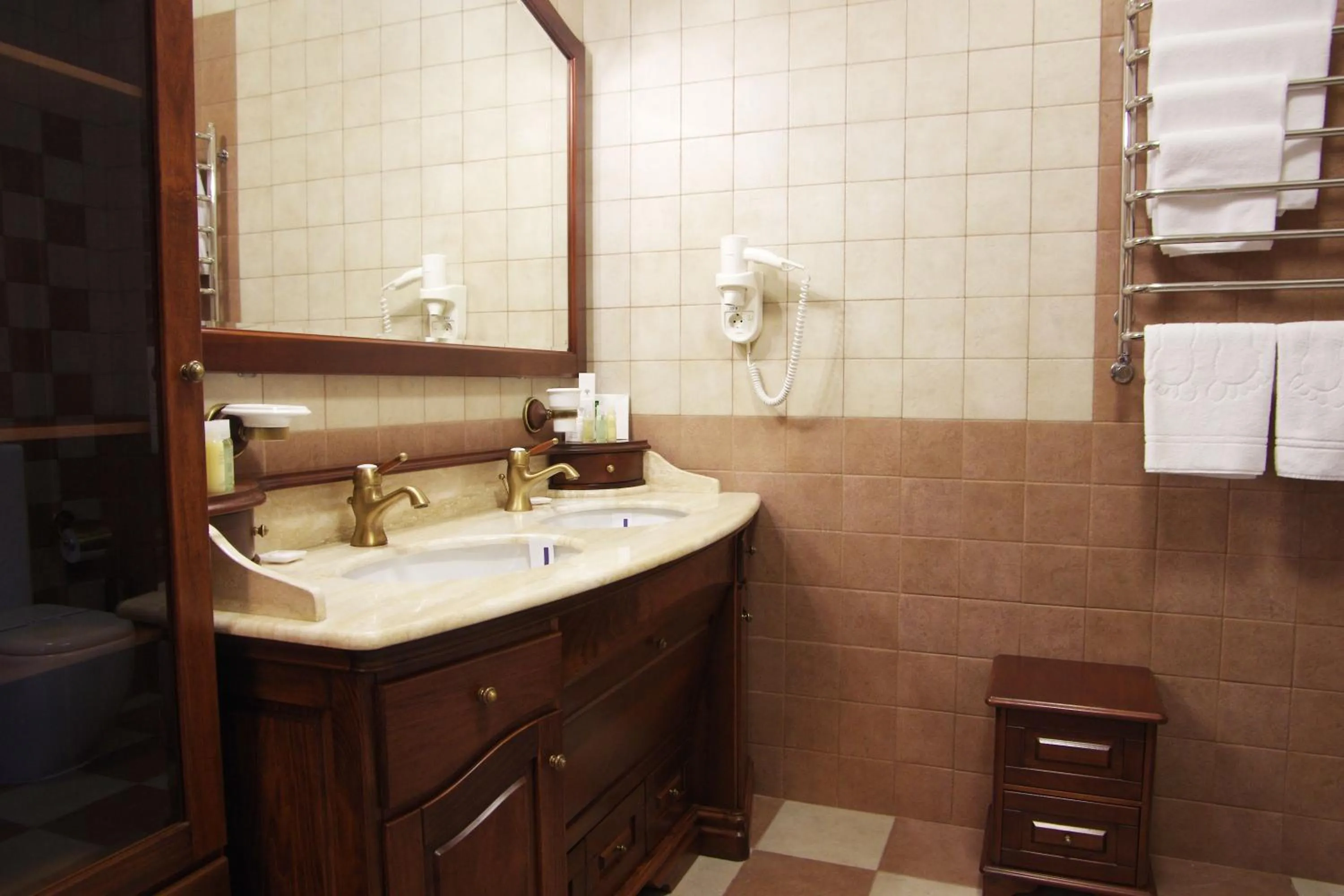 Bathroom in Park-Hotel Golosievo