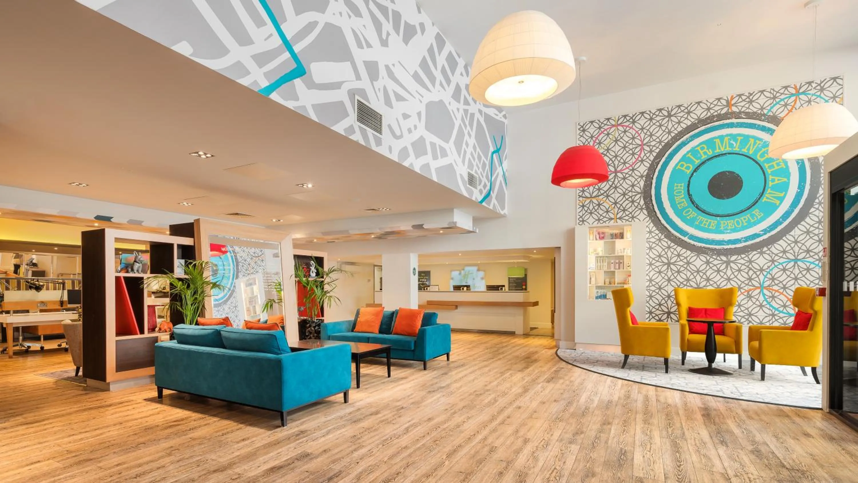 Lobby or reception in Holiday Inn Birmingham City by IHG