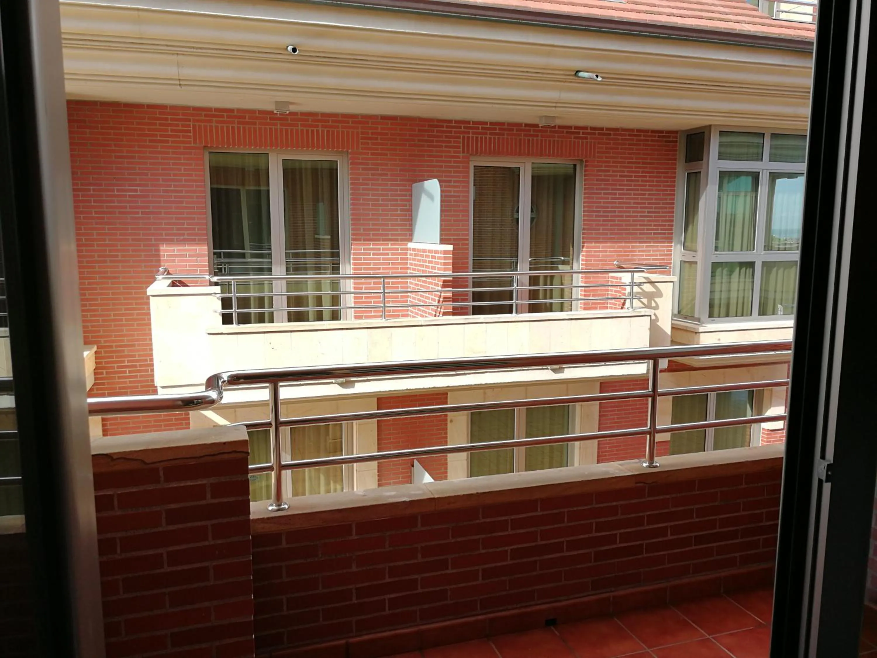 City view in Hotel Marítimo Ris con garaje