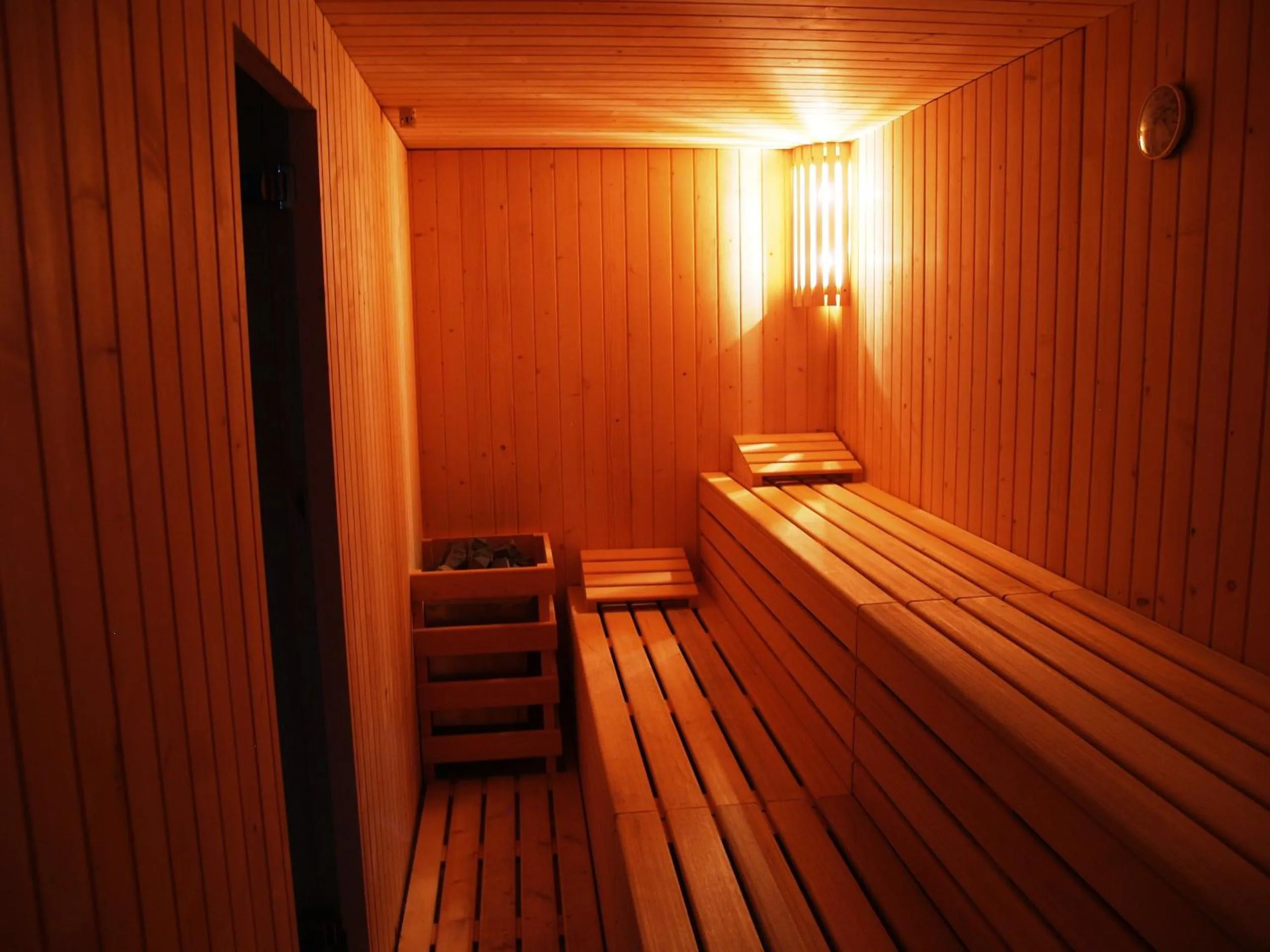 Sauna in Hotel Marítimo Ris con garaje
