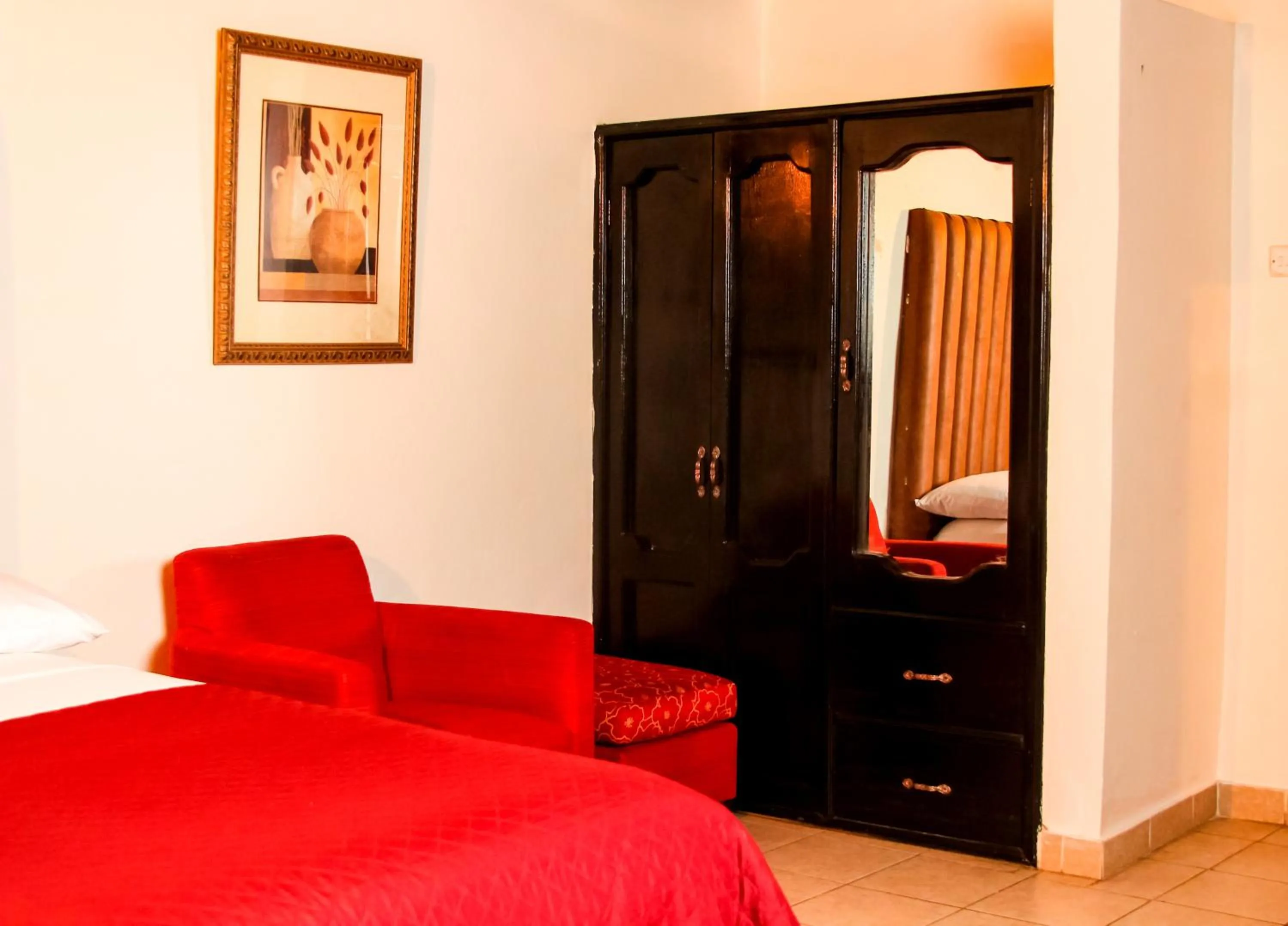 Bed in The Stafford Lodge