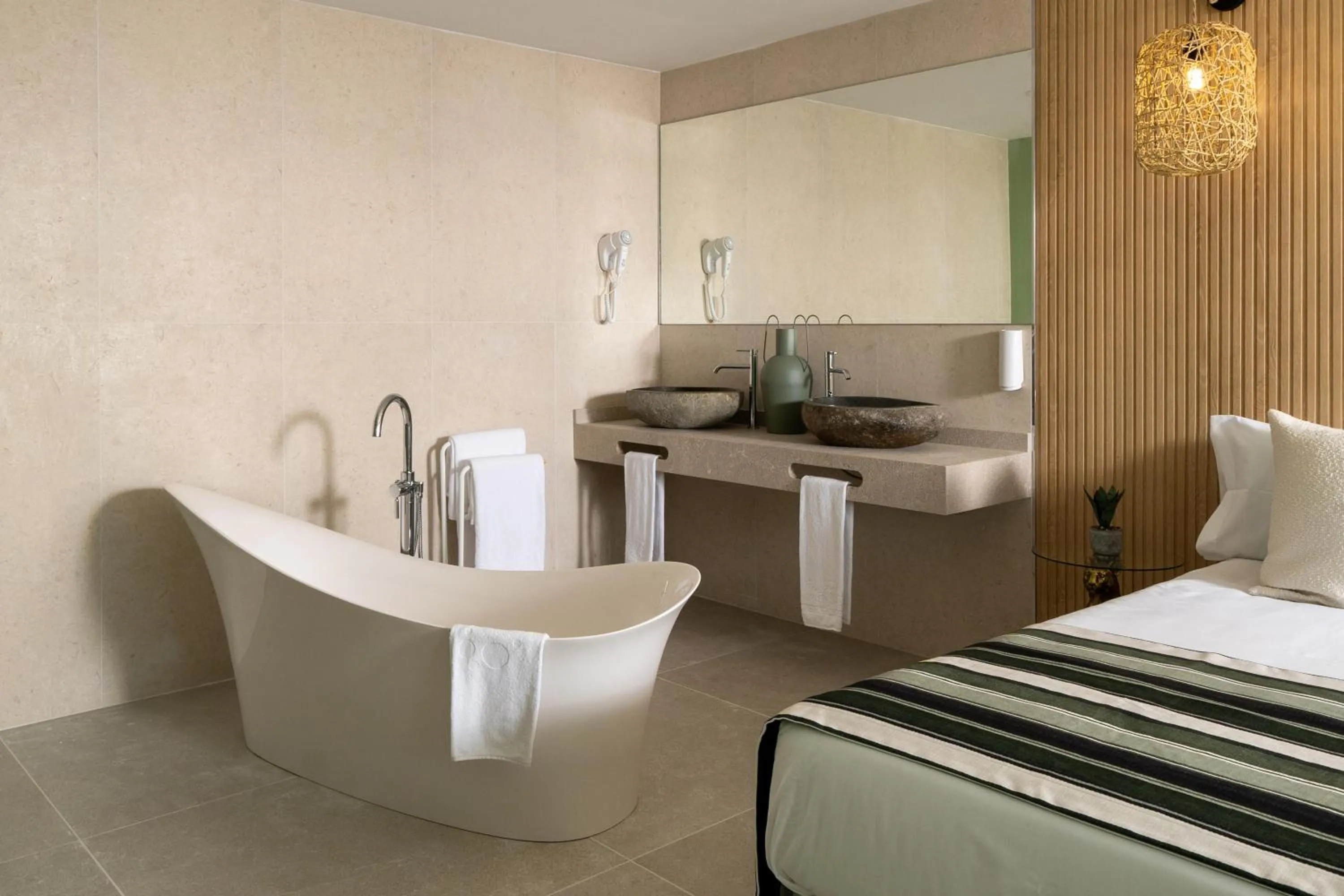 Photo of the whole room, Bed in MarSenses Natura Olea Hotel - Adults Only