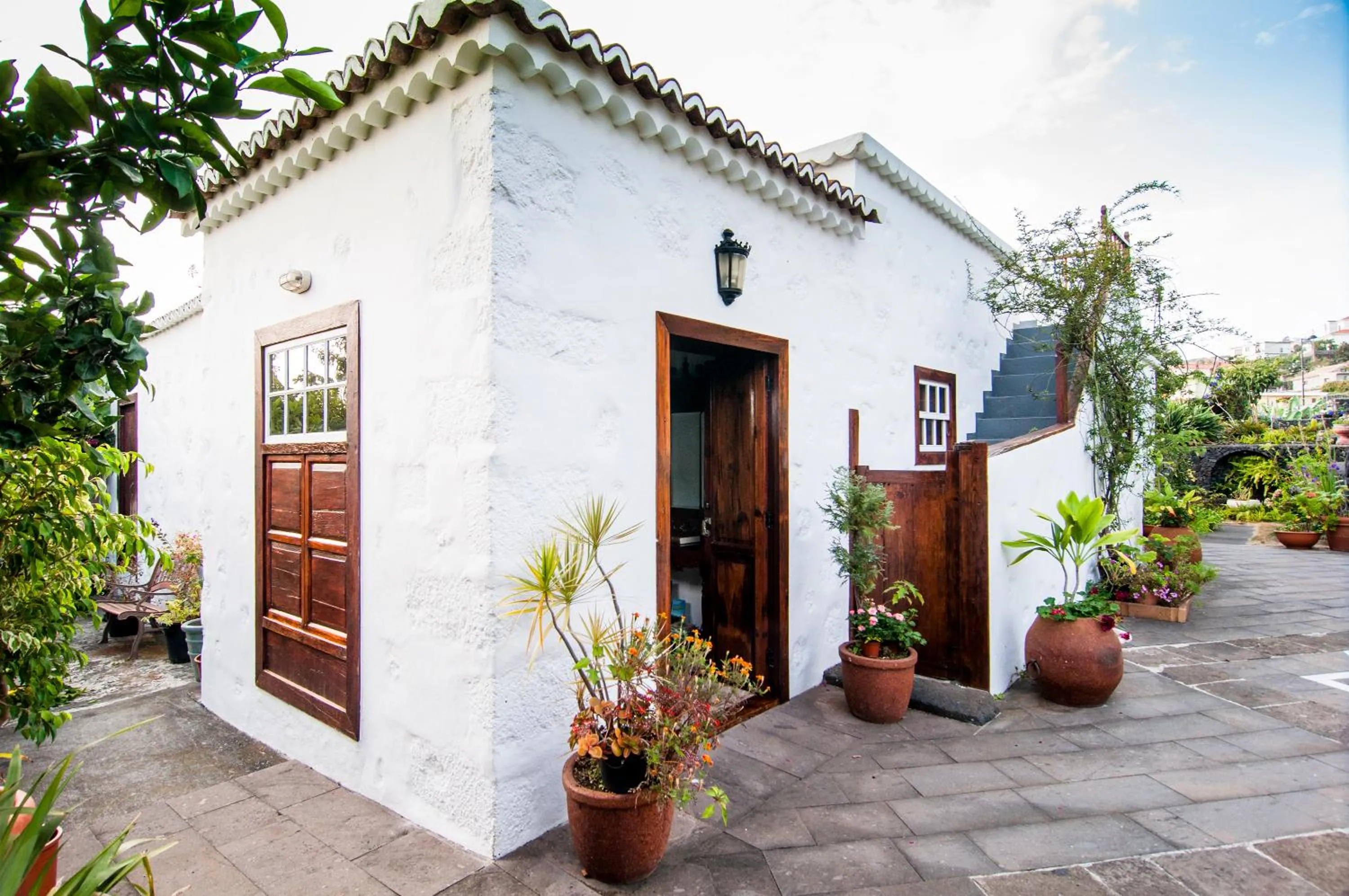 Facade/entrance in Finca Arminda