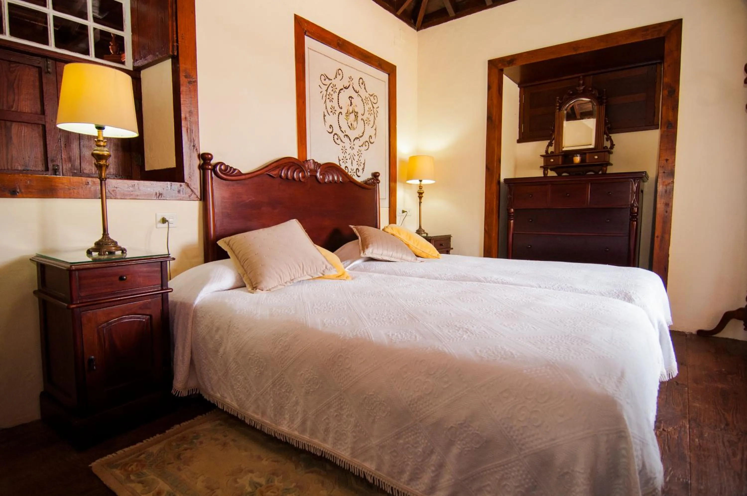 Bed in Finca Arminda