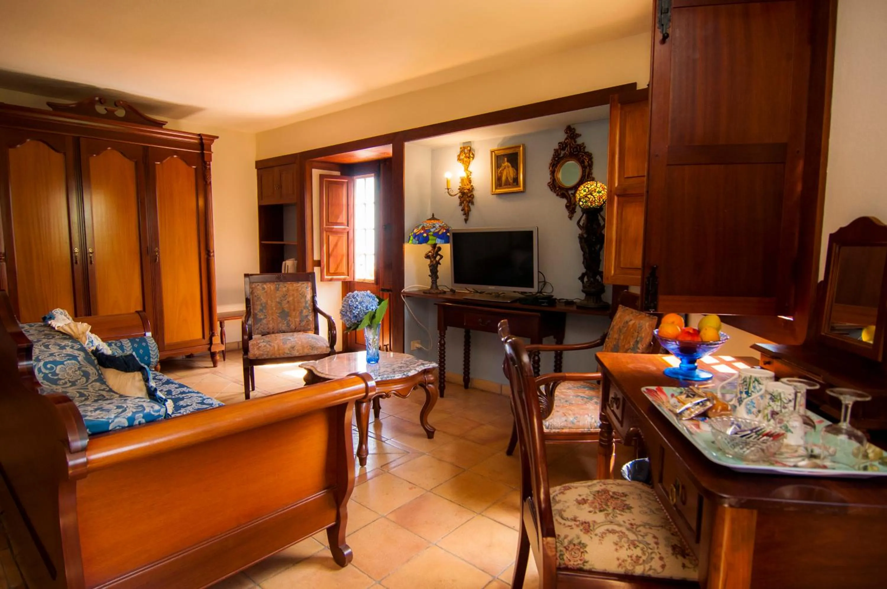 Seating area in Finca Arminda