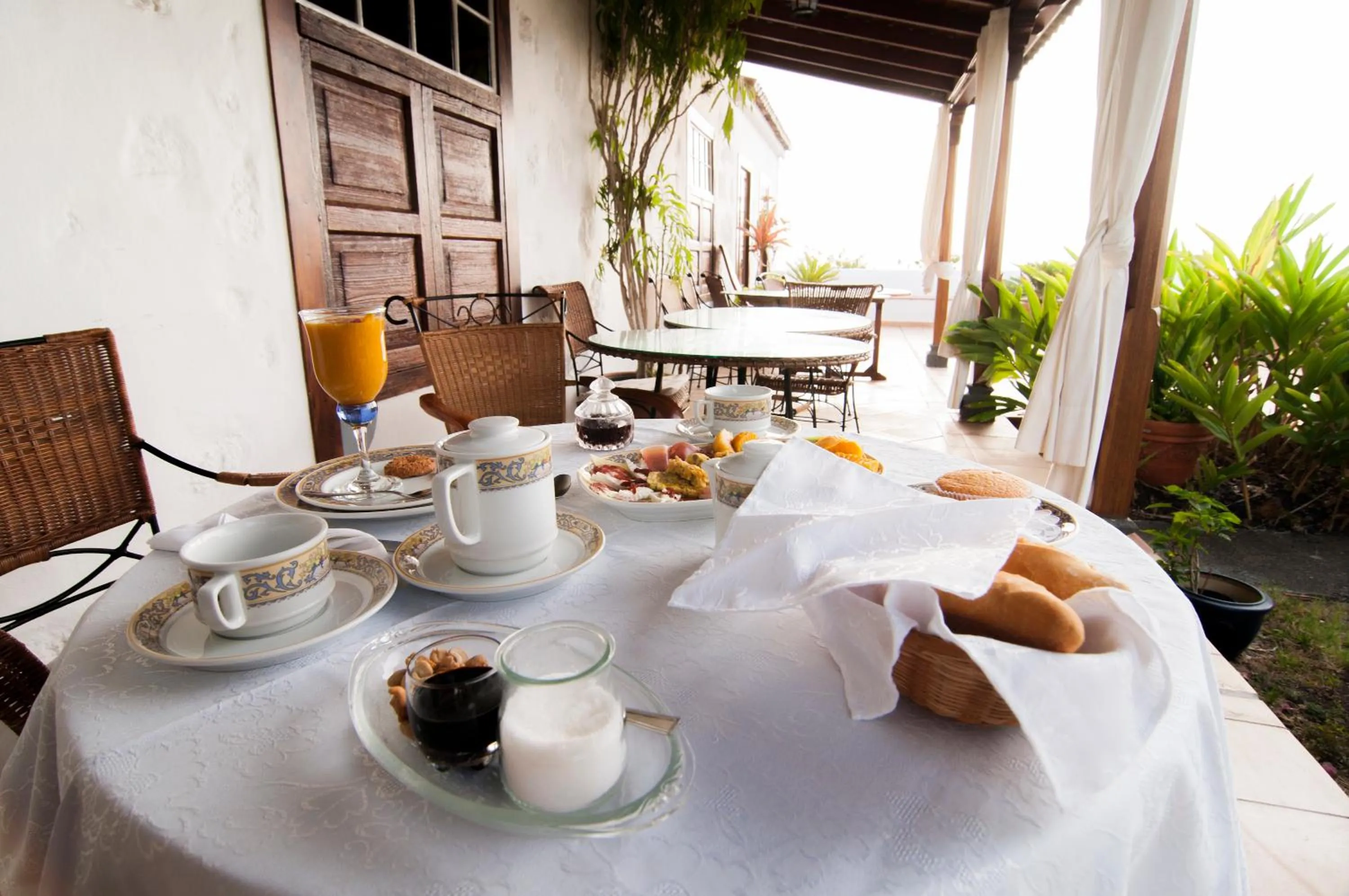 Continental breakfast in Finca Arminda