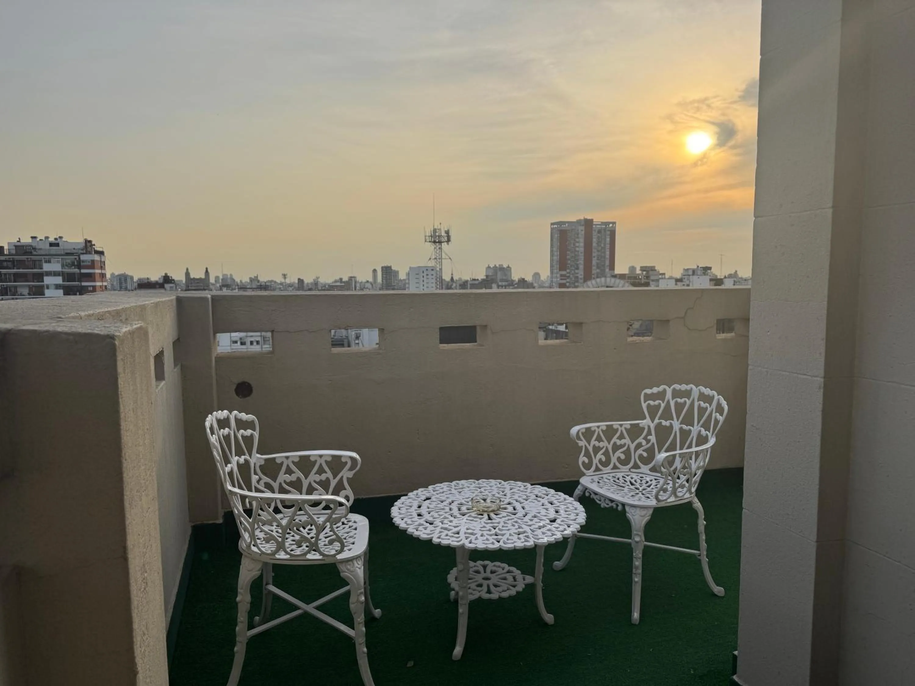 Patio in Hotel Lyon by MH