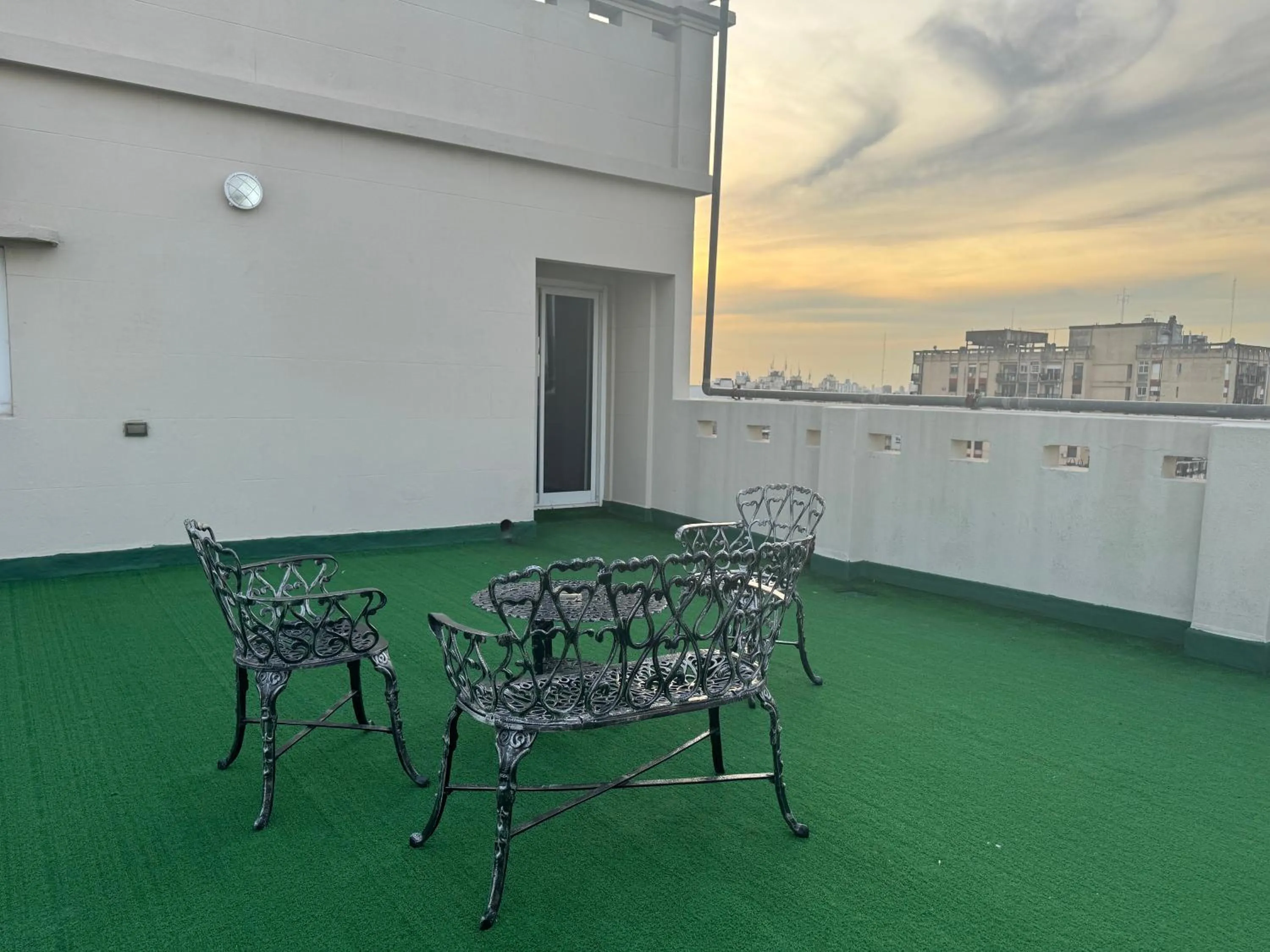 Patio in Hotel Lyon by MH